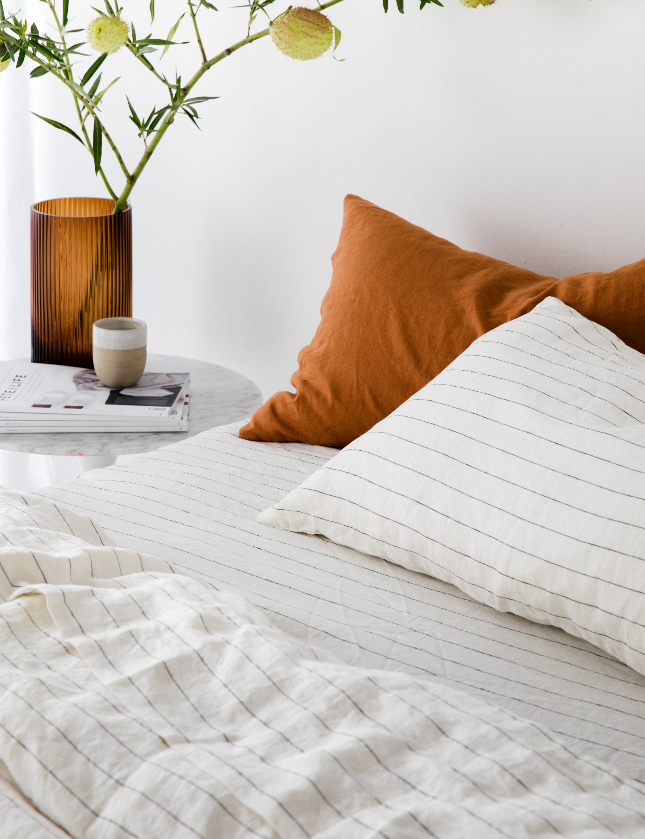 Bello Linen Sheet Set | 100% European Flax, Pre-Washed