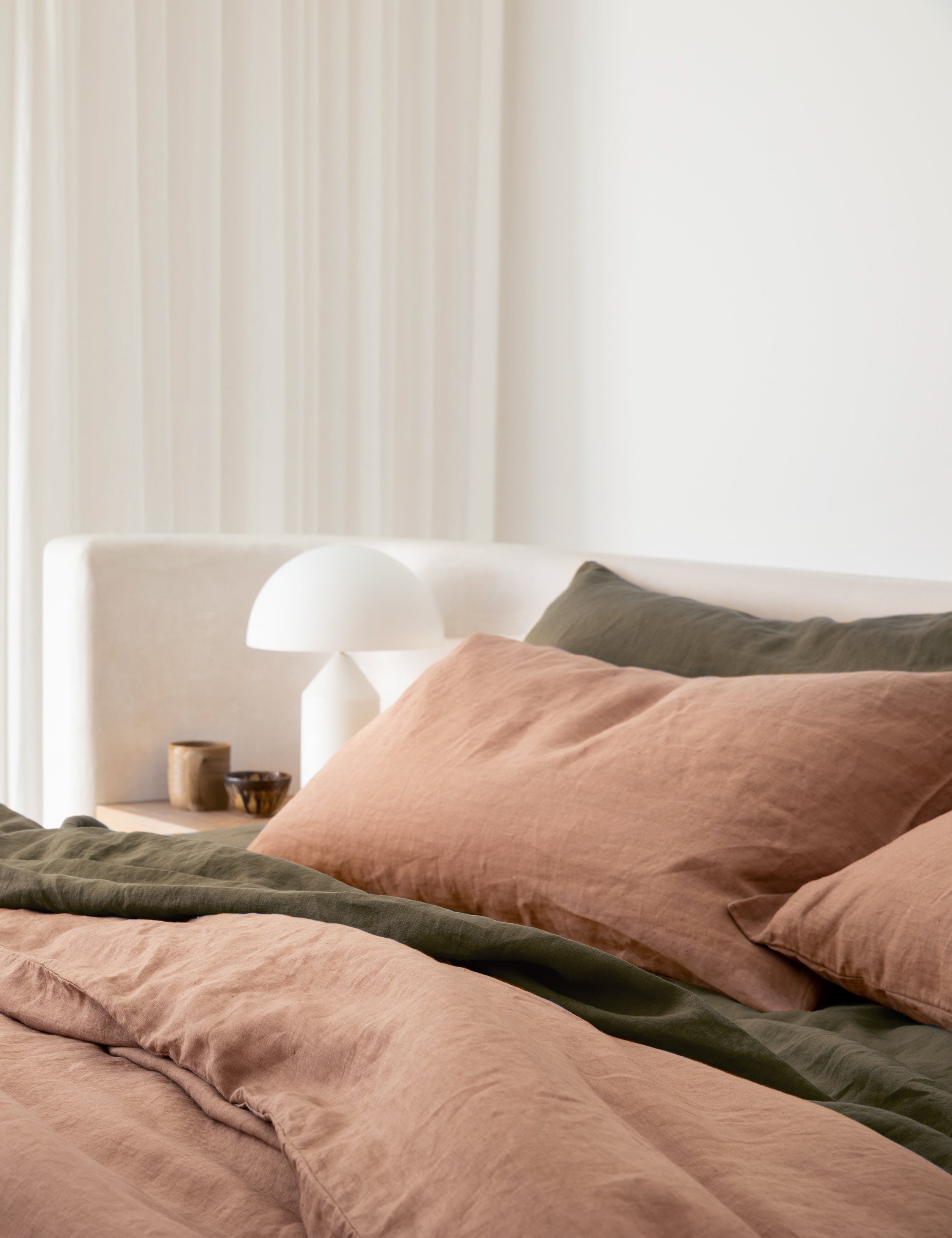 Bela Linen Pillowcases | 100% European Flax, Set of 2