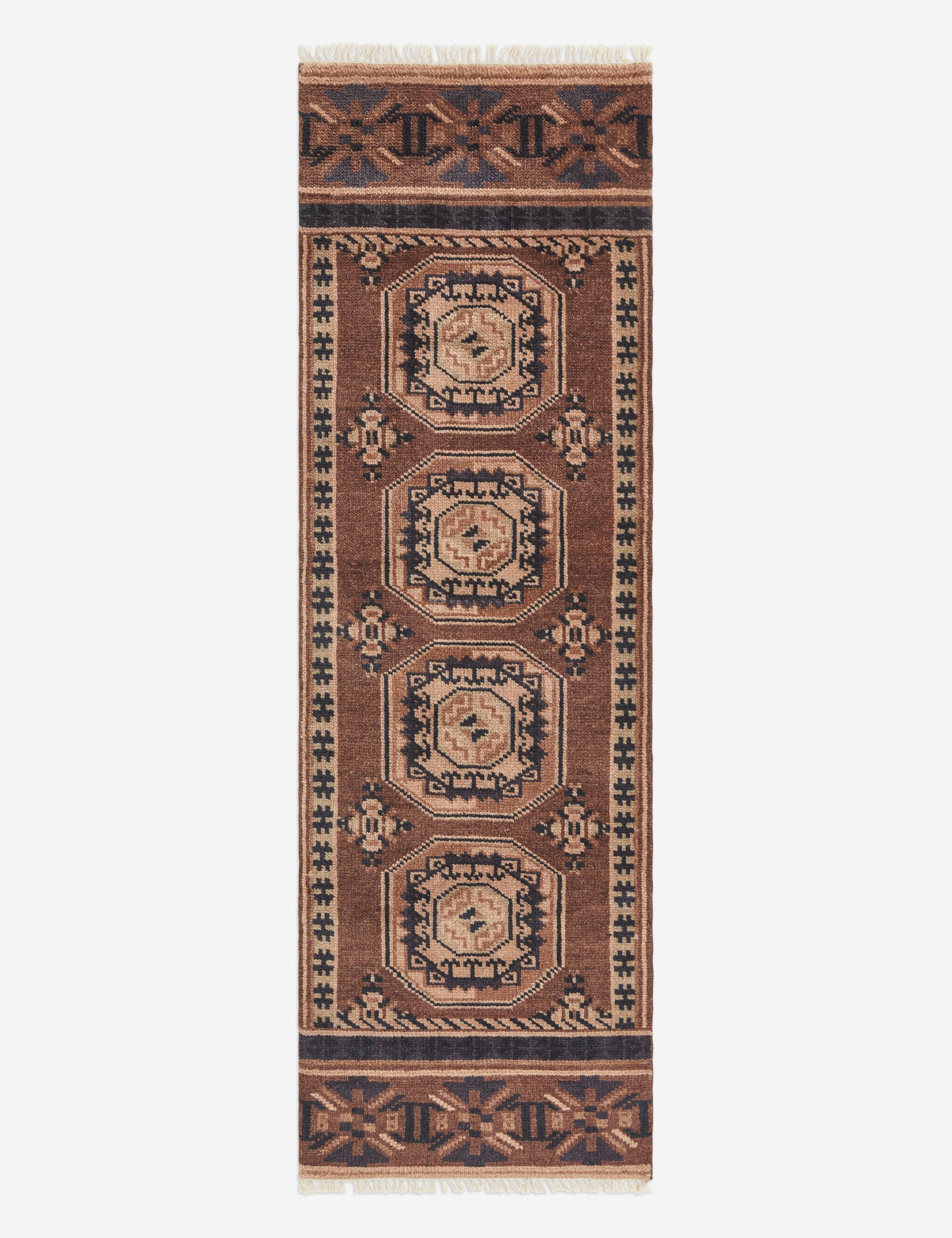 Cortex Hand-Knotted Wool Rug | Timeless Motifs, Durable Softness