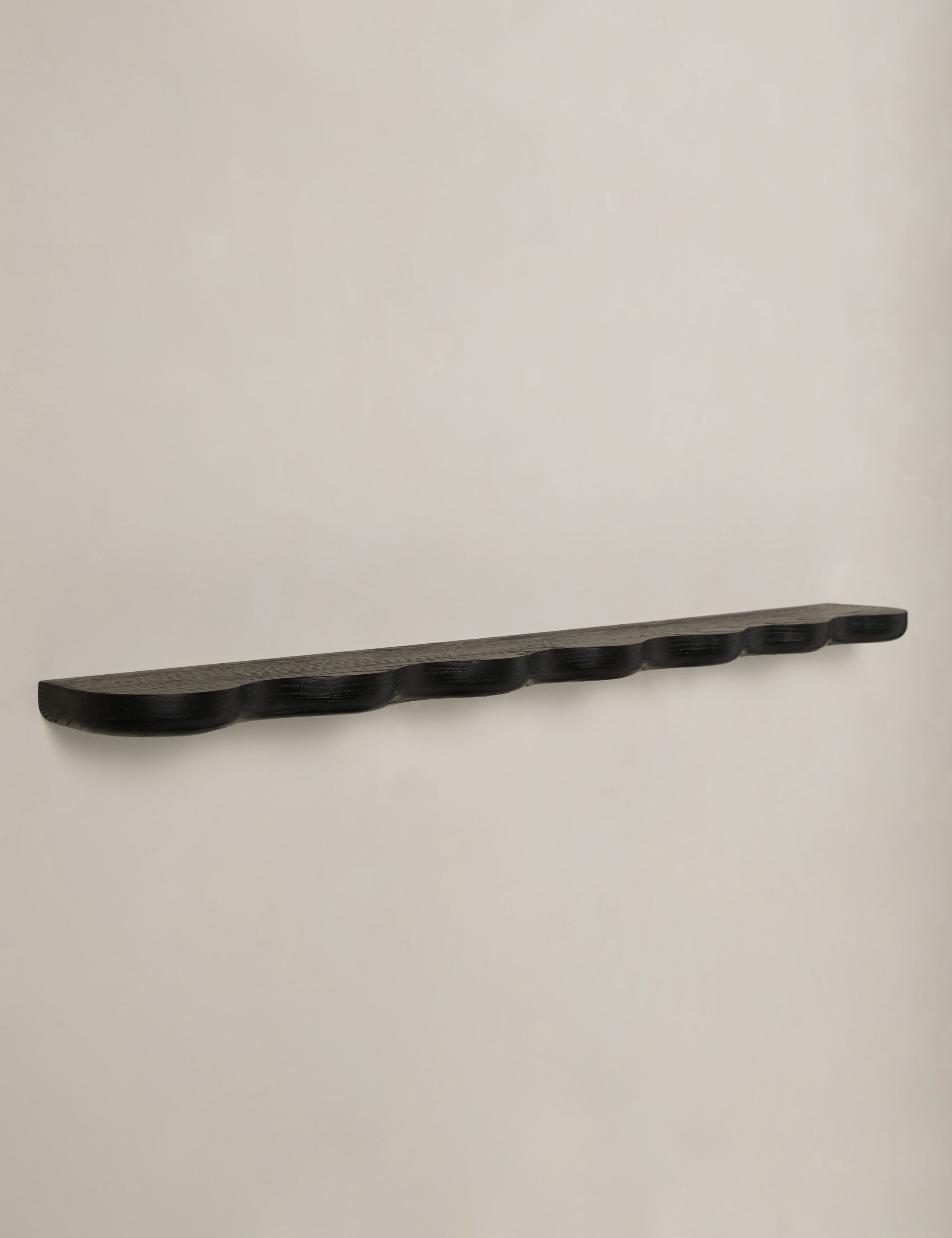 Cario Wall Shelf | Sculptural Solid Oak Design