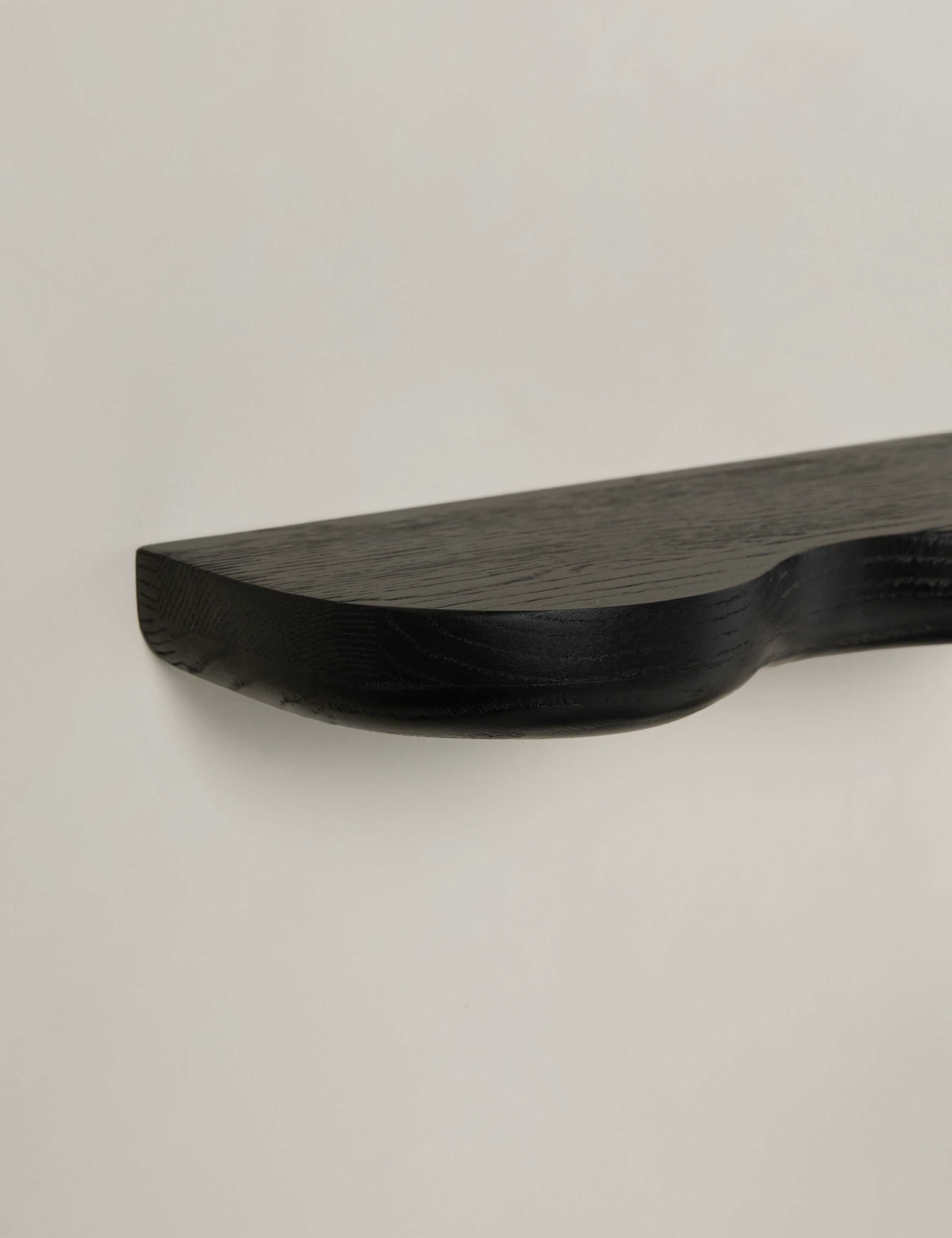 Cario Wall Shelf | Sculptural Solid Oak Design