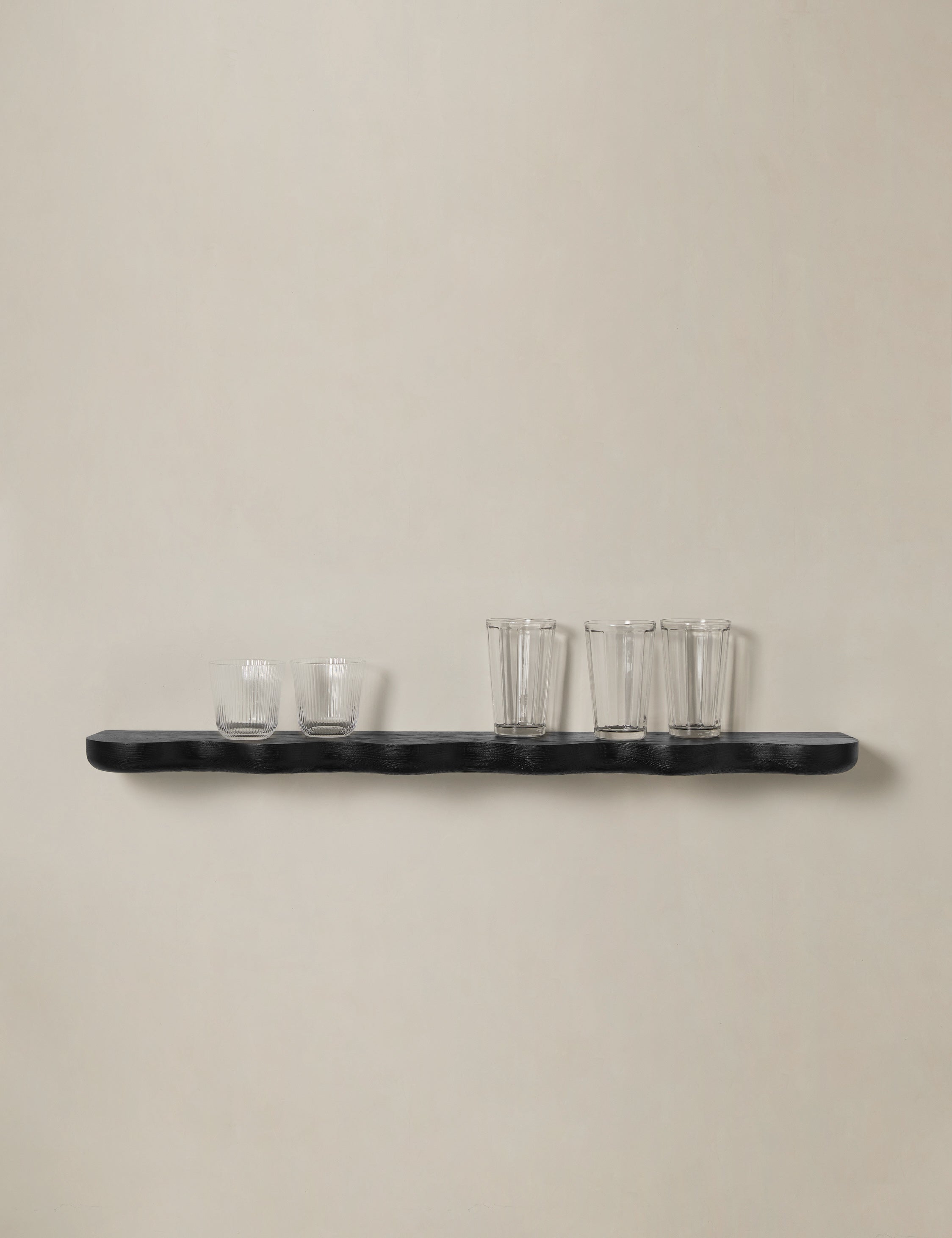 Cario Wall Shelf | Sculptural Solid Oak Design