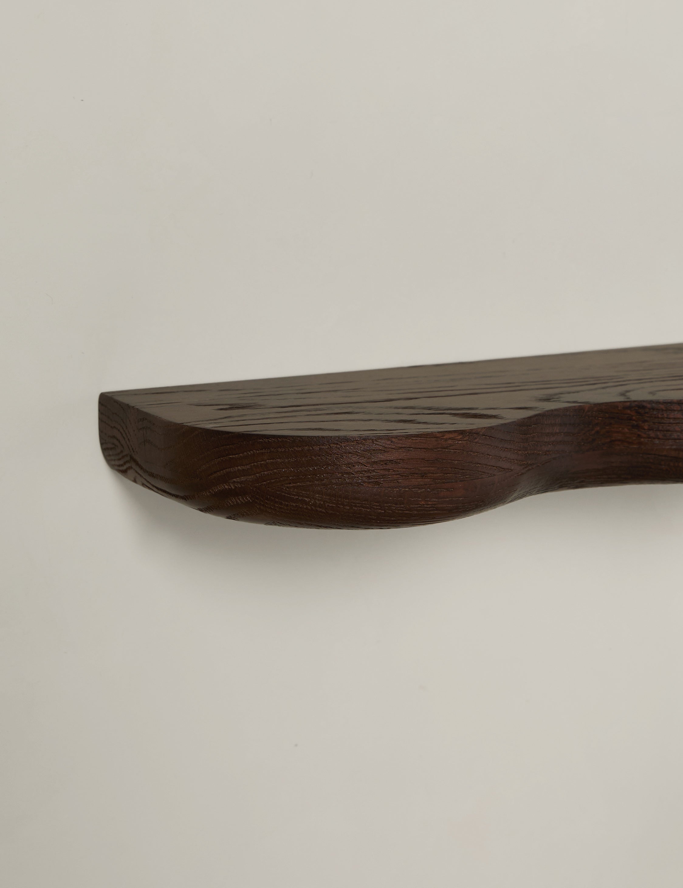 Caro Wall Shelf | Sculptural Solid Oak Design