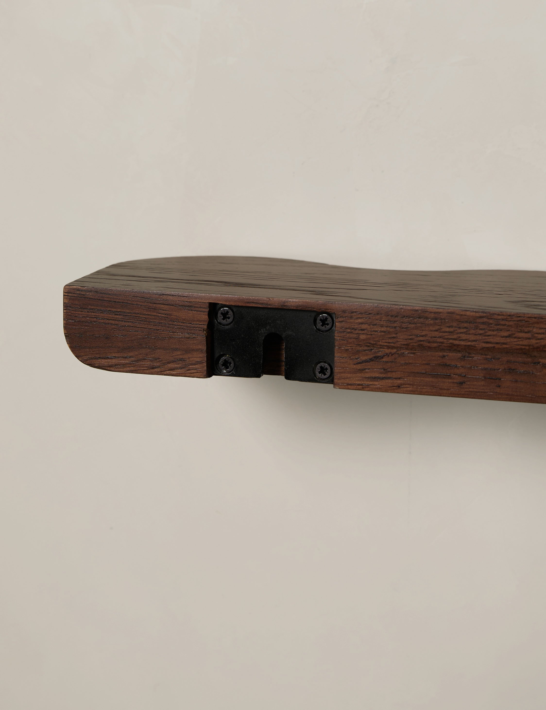Caro Wall Shelf | Sculptural Solid Oak Design
