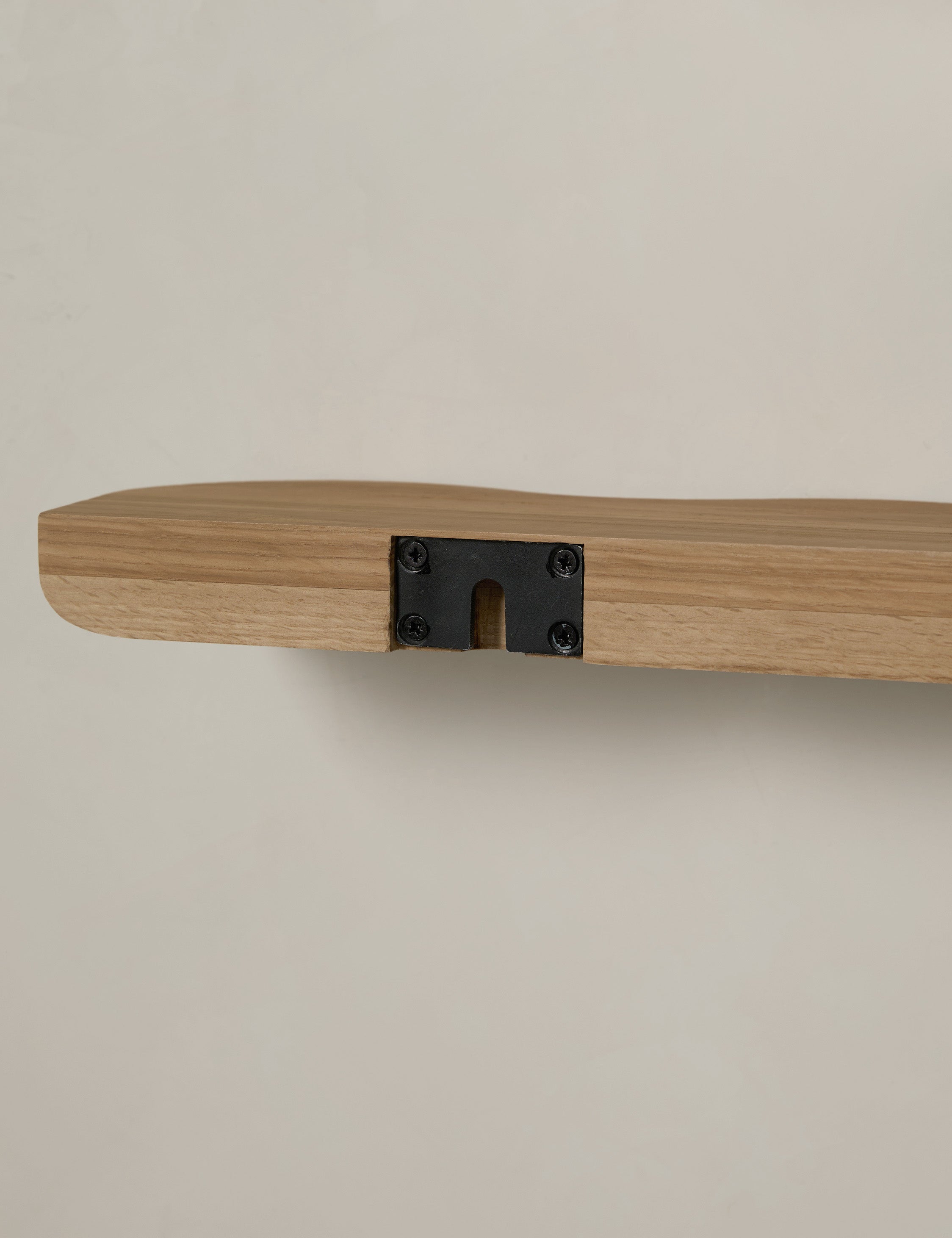 Cario Wall Shelf | Sculptural Solid Oak Design