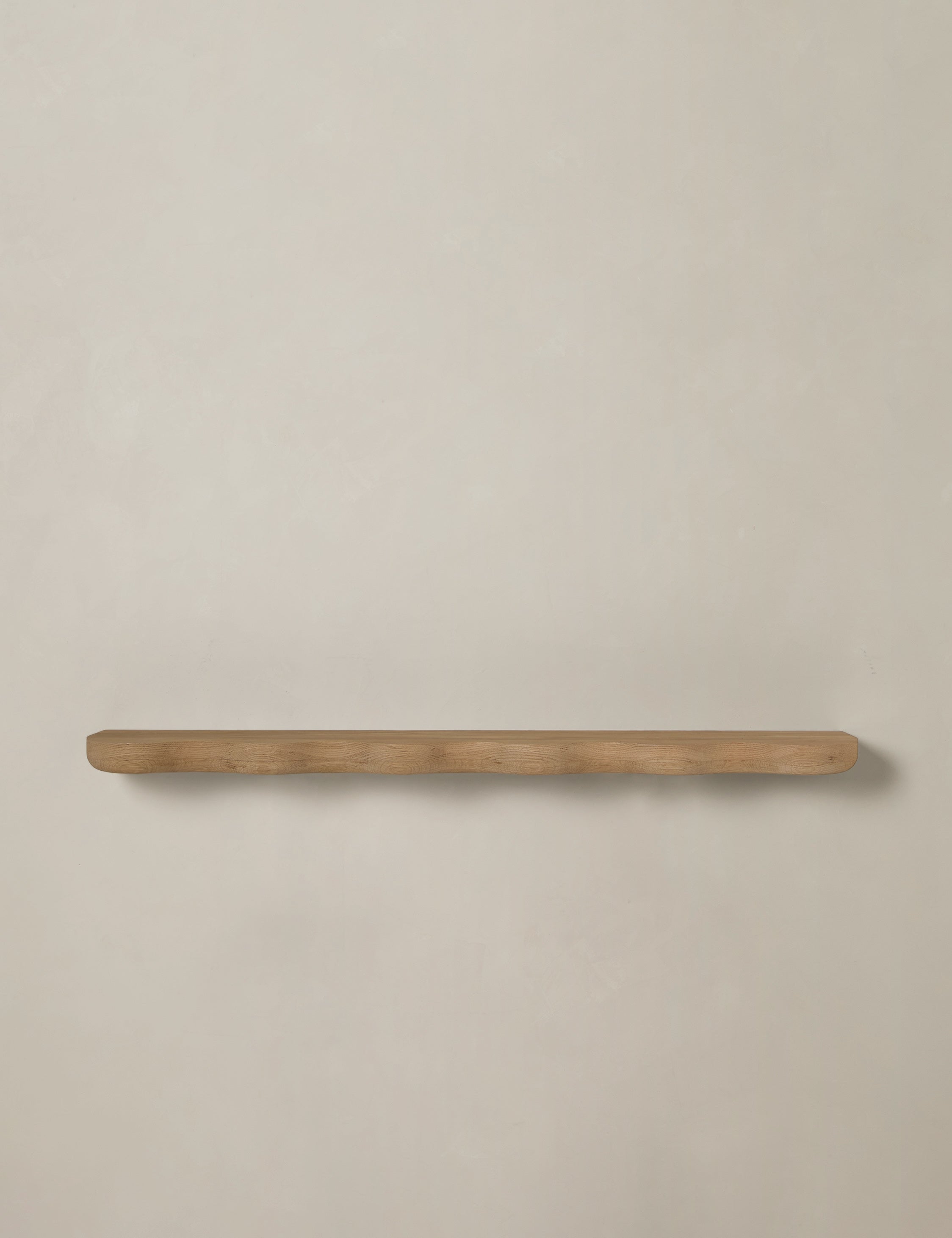 Caro Wall Shelf | Sculptural Solid Oak Design