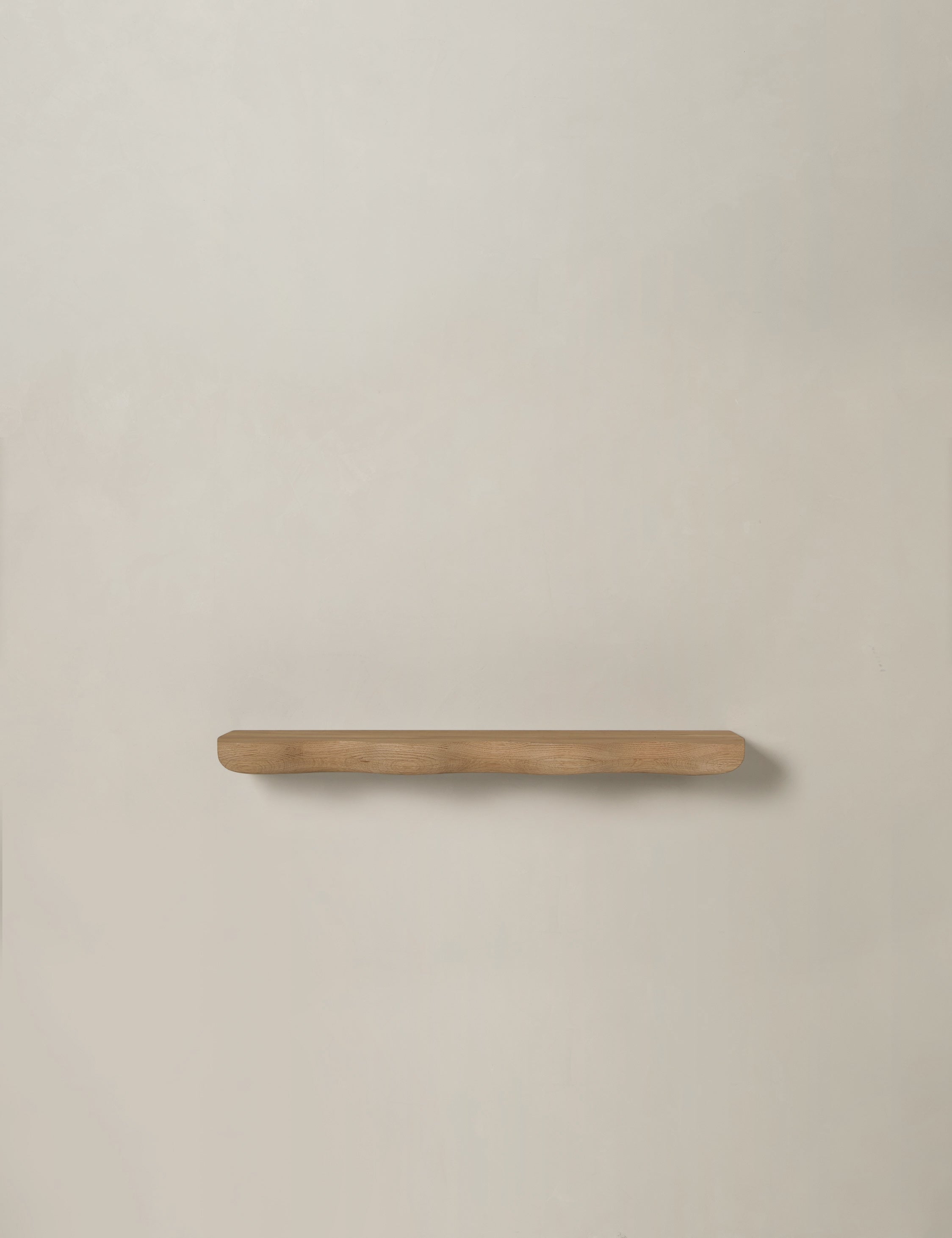 Cario Wall Shelf | Sculptural Solid Oak Design