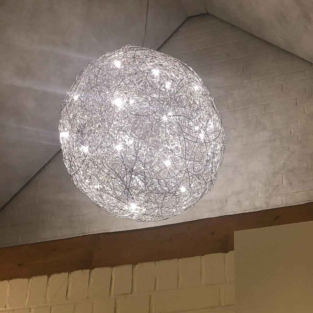 Bello Outdoor Pendant Lamp | IP65, Aluminum Wire Design
