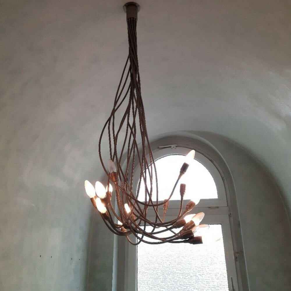 Bello LED Pendant Light | Flexible Arms, Designer Enzo Catellani