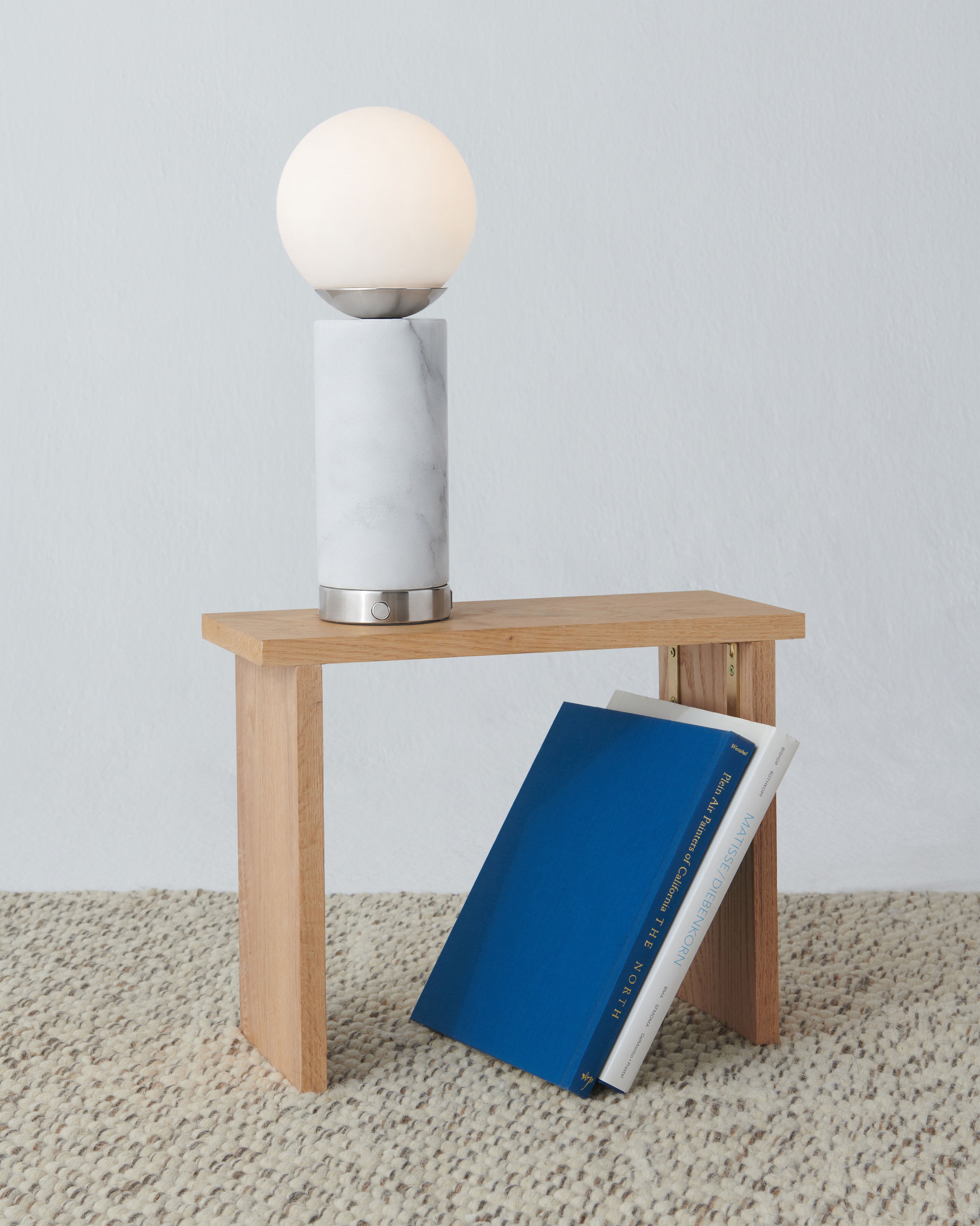 Aero USB Table Lamp | Marble Base, Dimmable Light