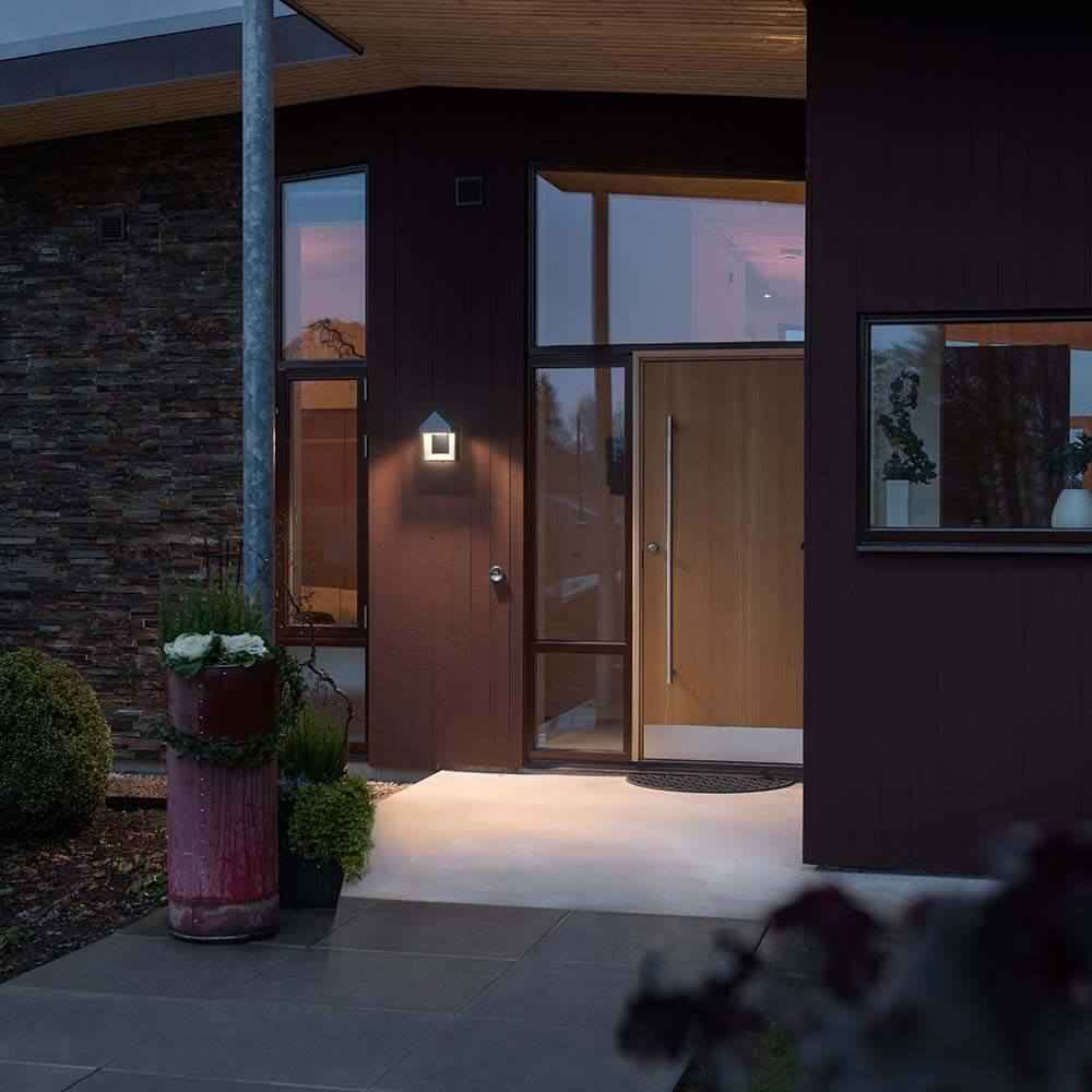 Cielo LED Outdoor Wall Light | Anthracite Finish
