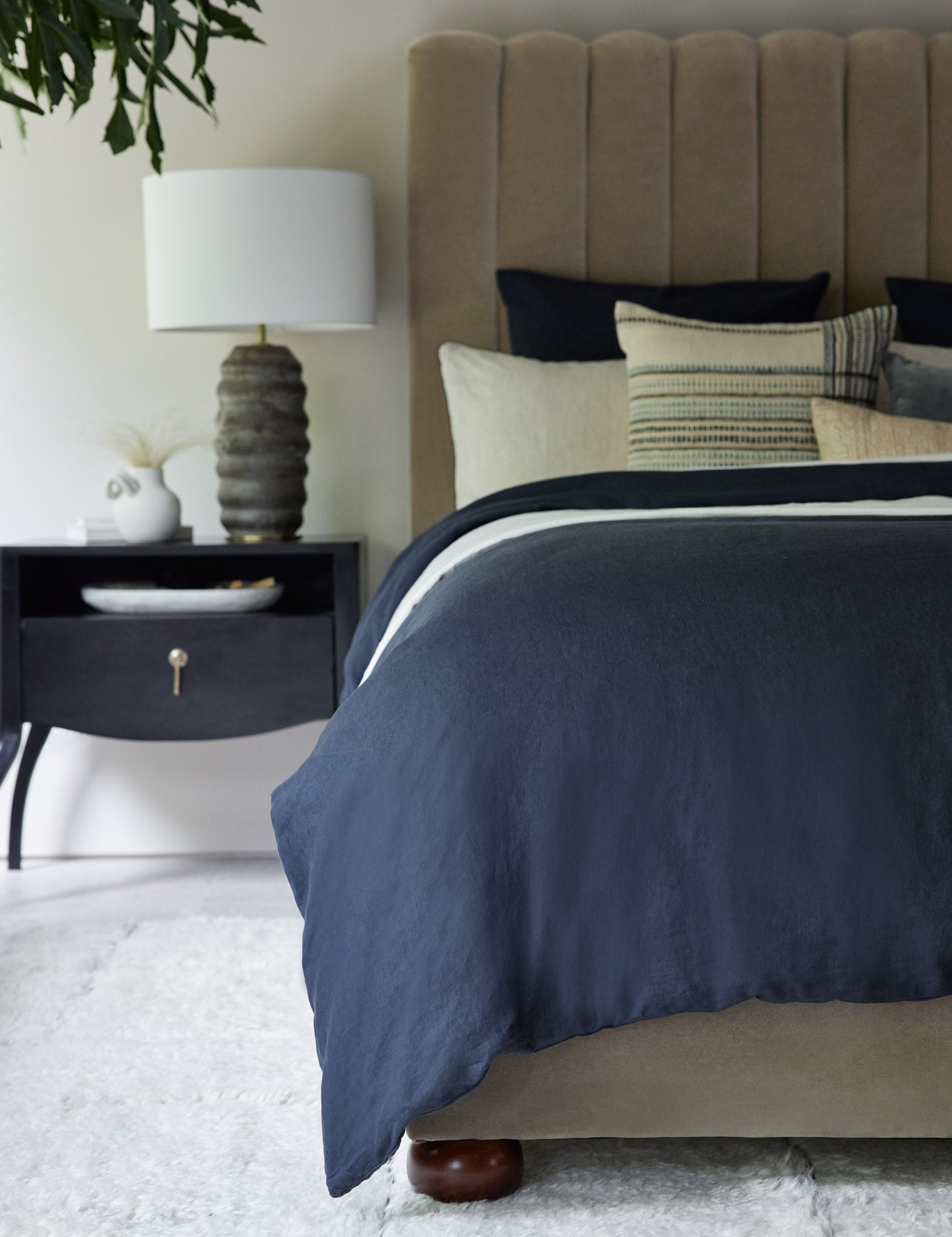 Bela Linen Duvet Set | European Flax, Stonewashed Softness