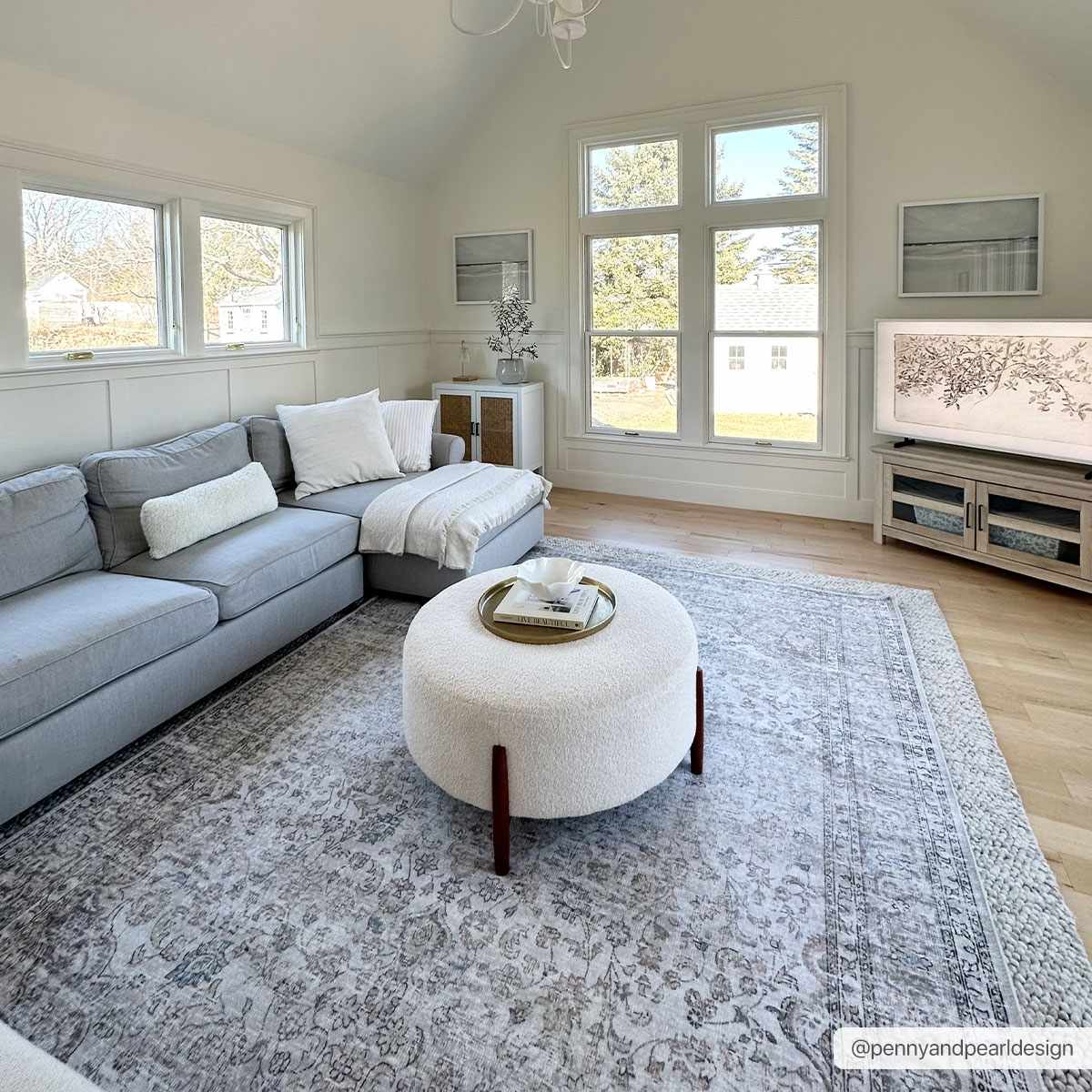Bela Washable Area Rug  Durable Polyester, Stain-Resistant