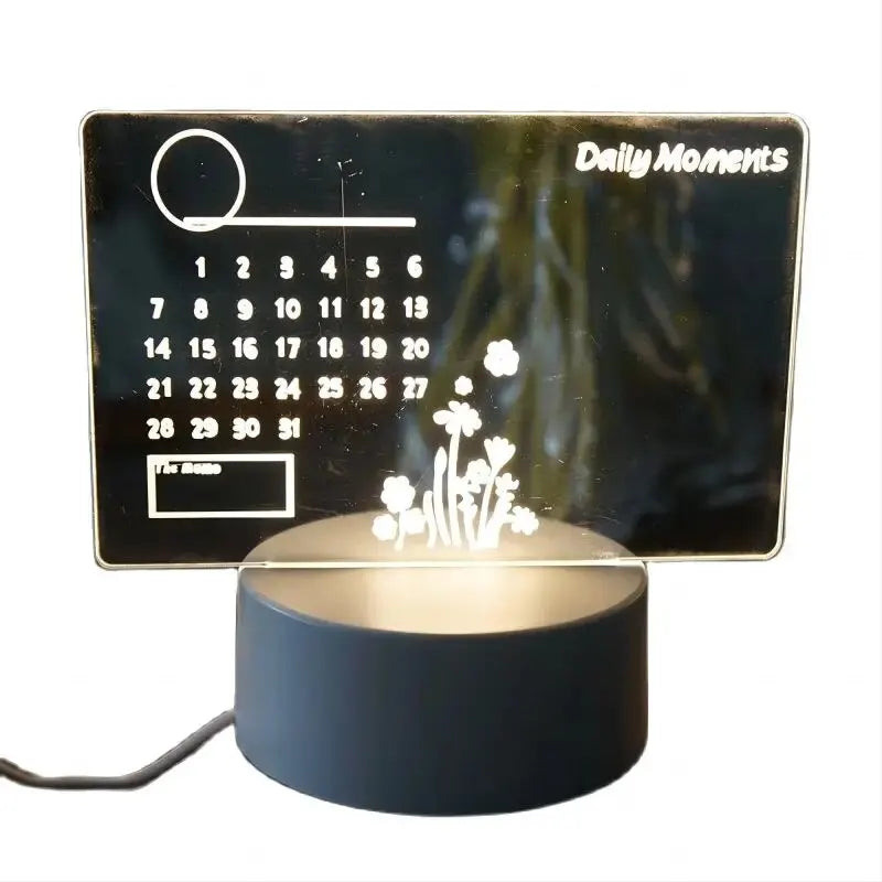 BriteSketch LED Tafellamp | Dimbaar, Geïntegreerd Notitiebord