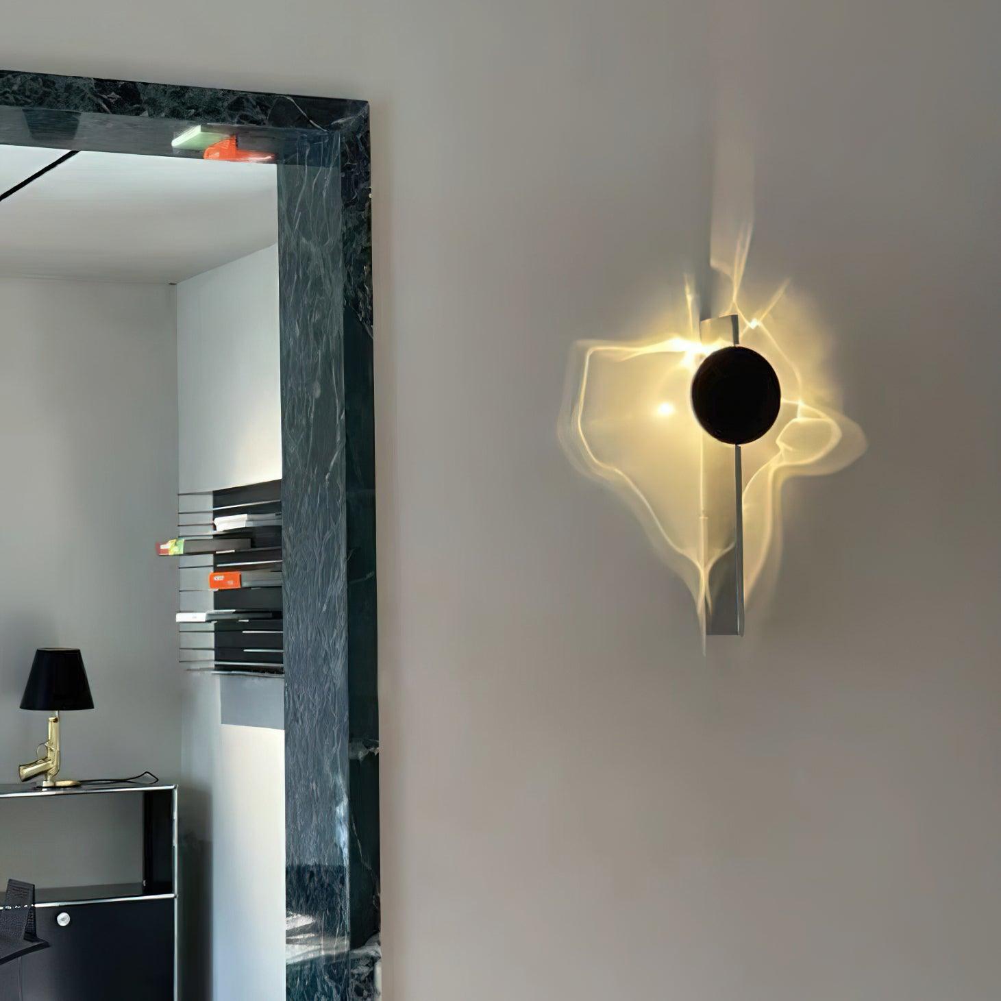 Bello LED Wandlamp | Artistiek Lichteffect, Chroom Afwerking