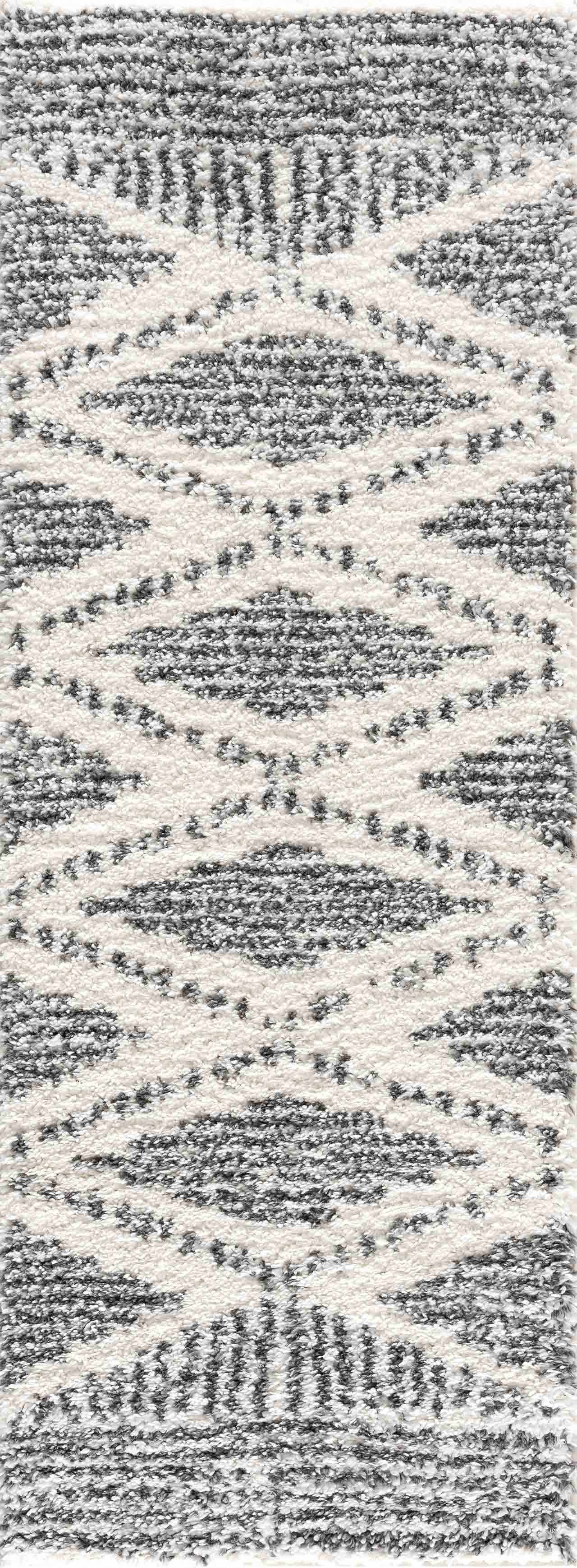 Trundo Plush Area Rug  Machine Woven  Transitional Bohemian