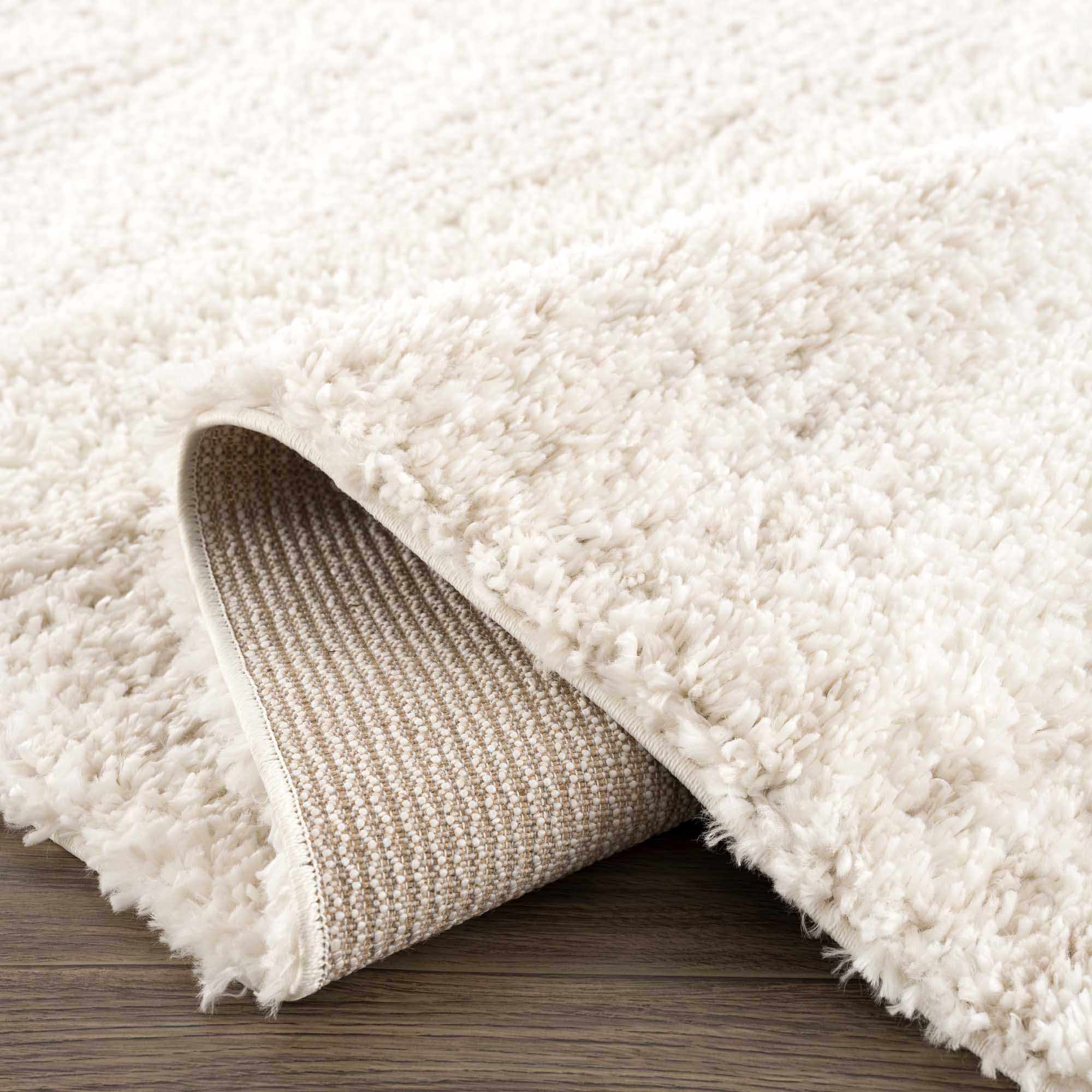 Bello Plush Rug  Light Beige  Machine Woven  1.18" Pile Height