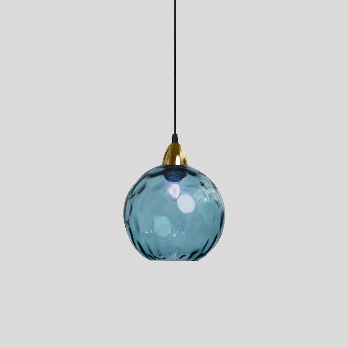 Luma Droplet Pendant Light | Elegant Glass Design, Warm 3000K Light