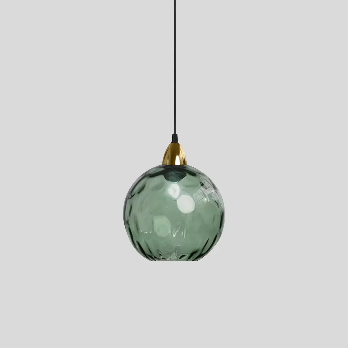 Luma Droplet Pendant Light | Elegant Glass Design, Warm 3000K Light