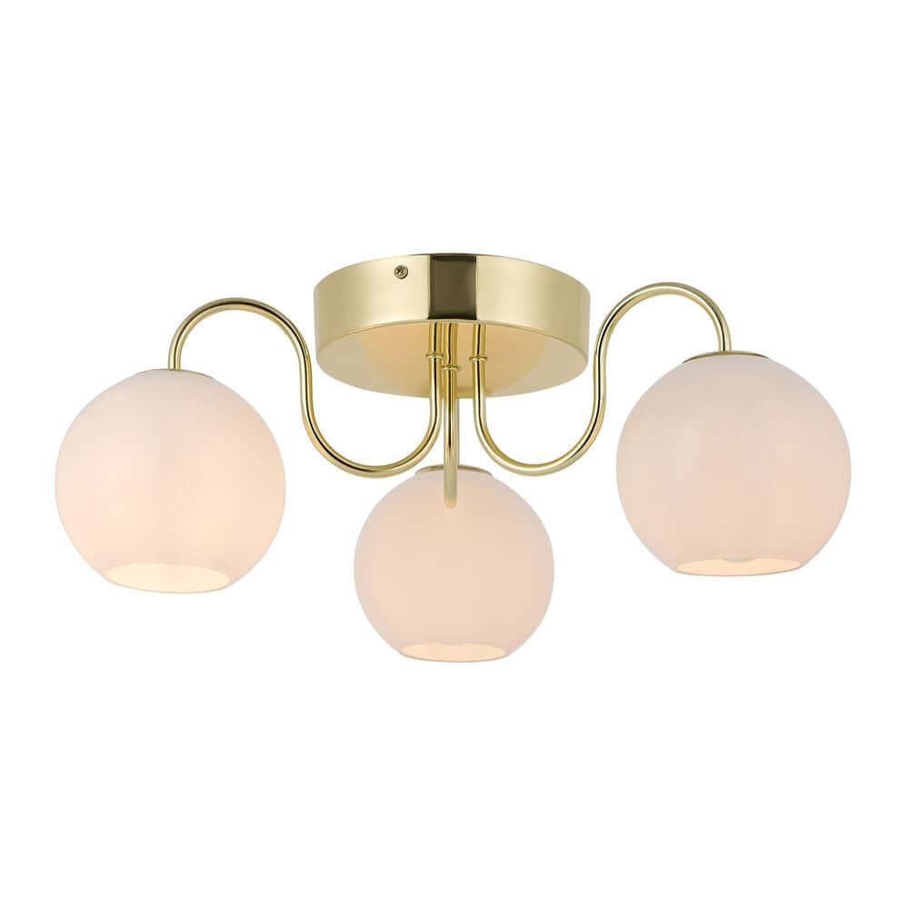 Felicity Ceiling Light | Handcrafted Glass, Vintage Design
