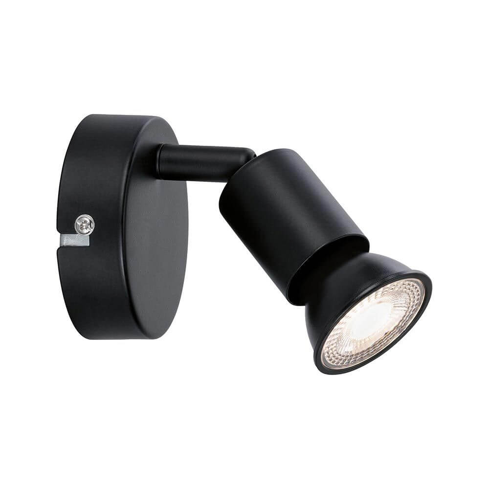 Cleo Spotlight | Adjustable Black Matte Design, GU10 Compatible