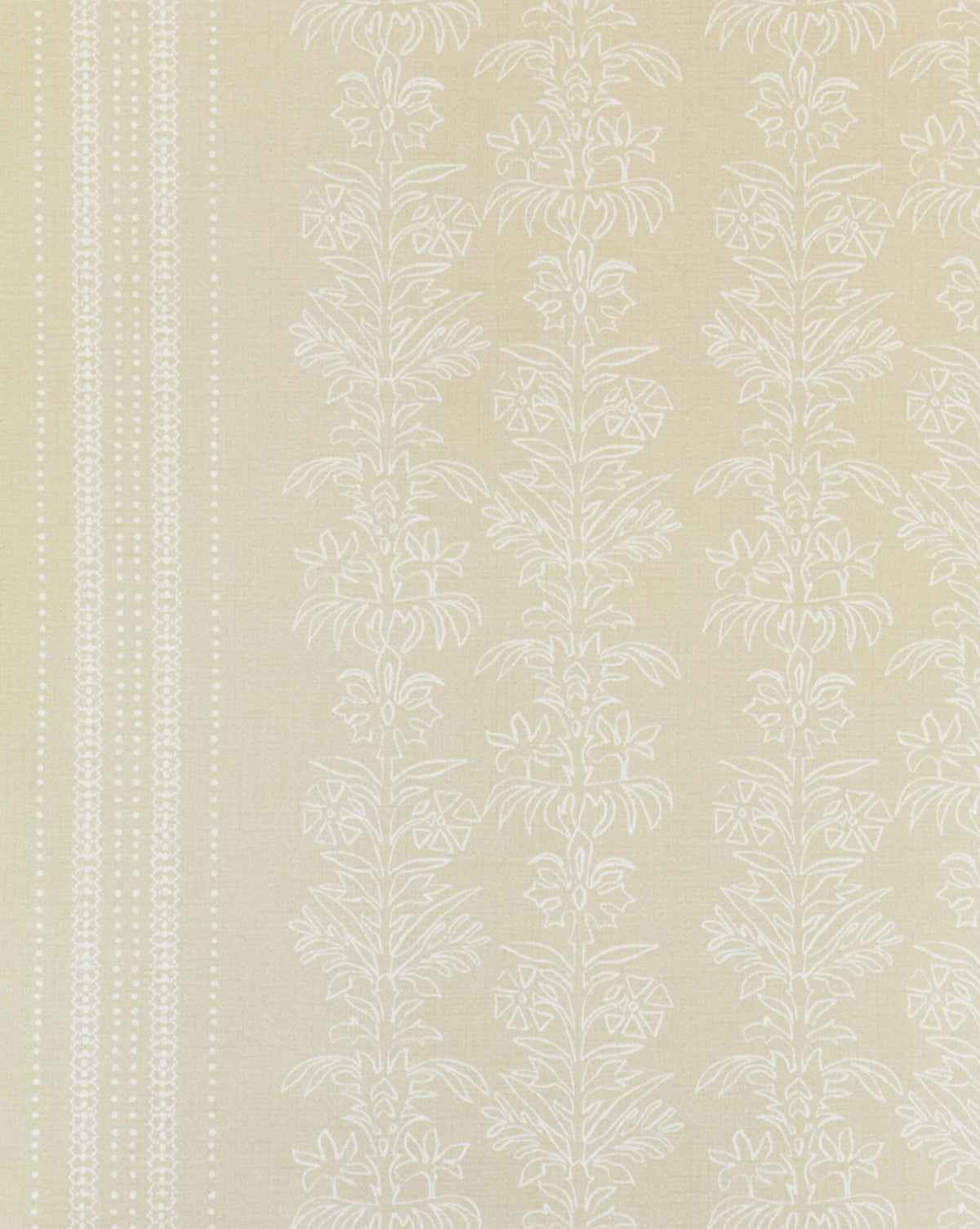 Demi Floral Stripe Wallpaper  High-Quality Matte Paper