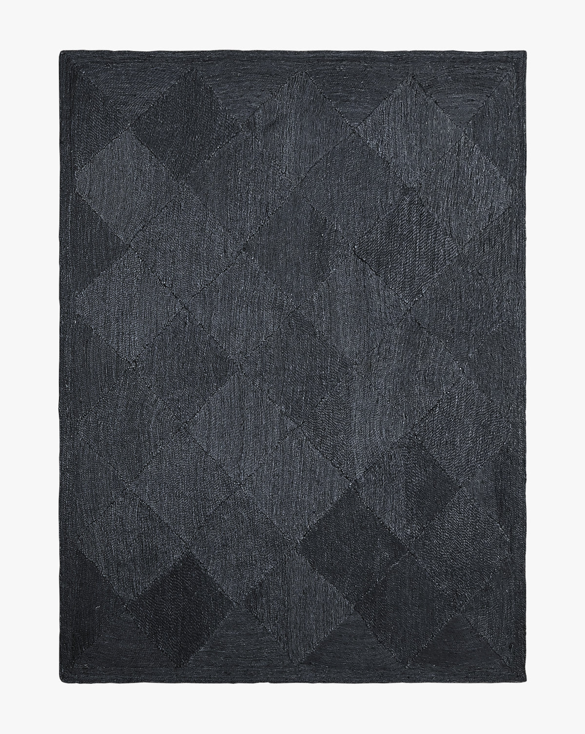 Bela Diamond Braided Jute Rug  Hand-Woven Natural Fiber