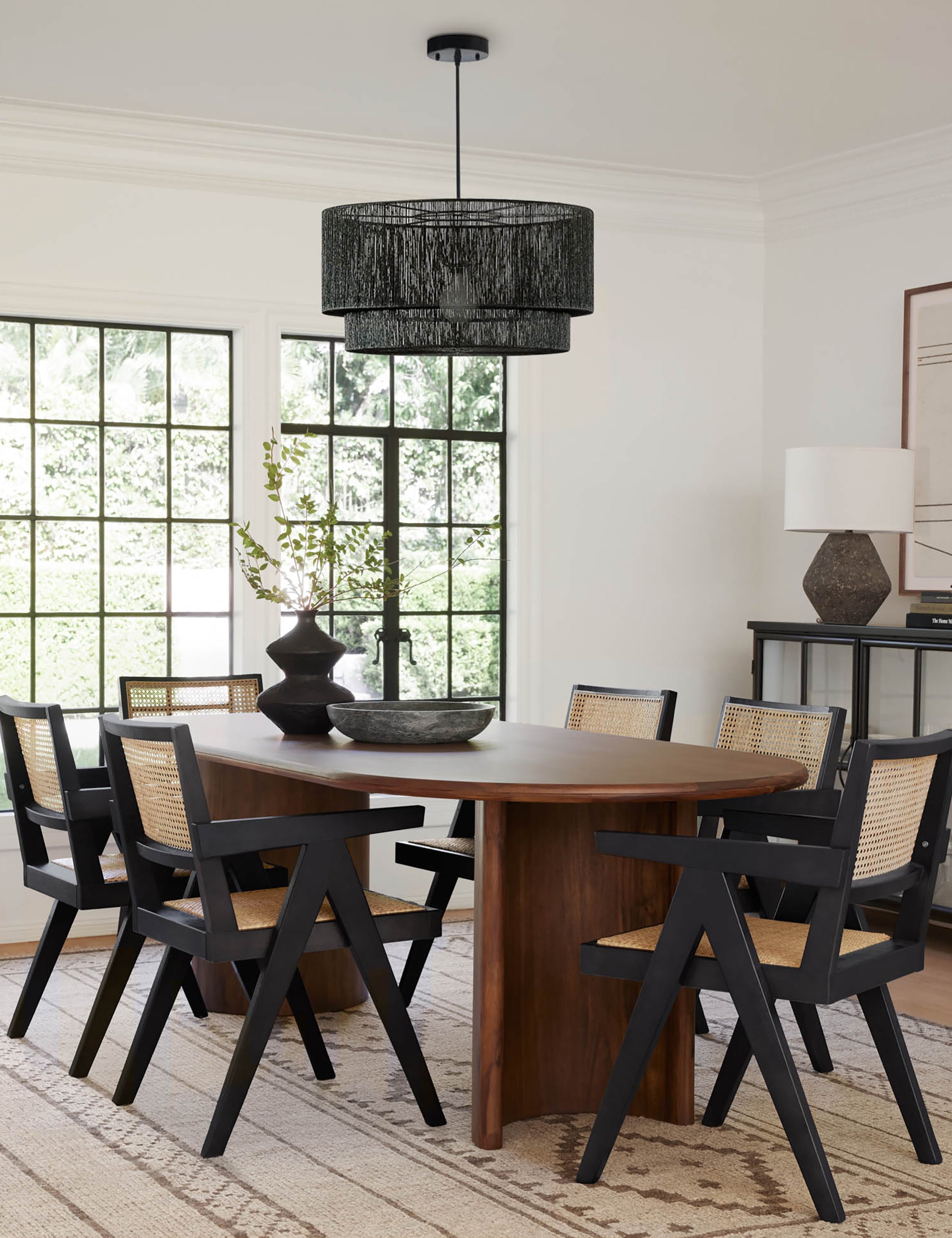 Sayan Pendant Light | Jute-Wrapped Drum Design
