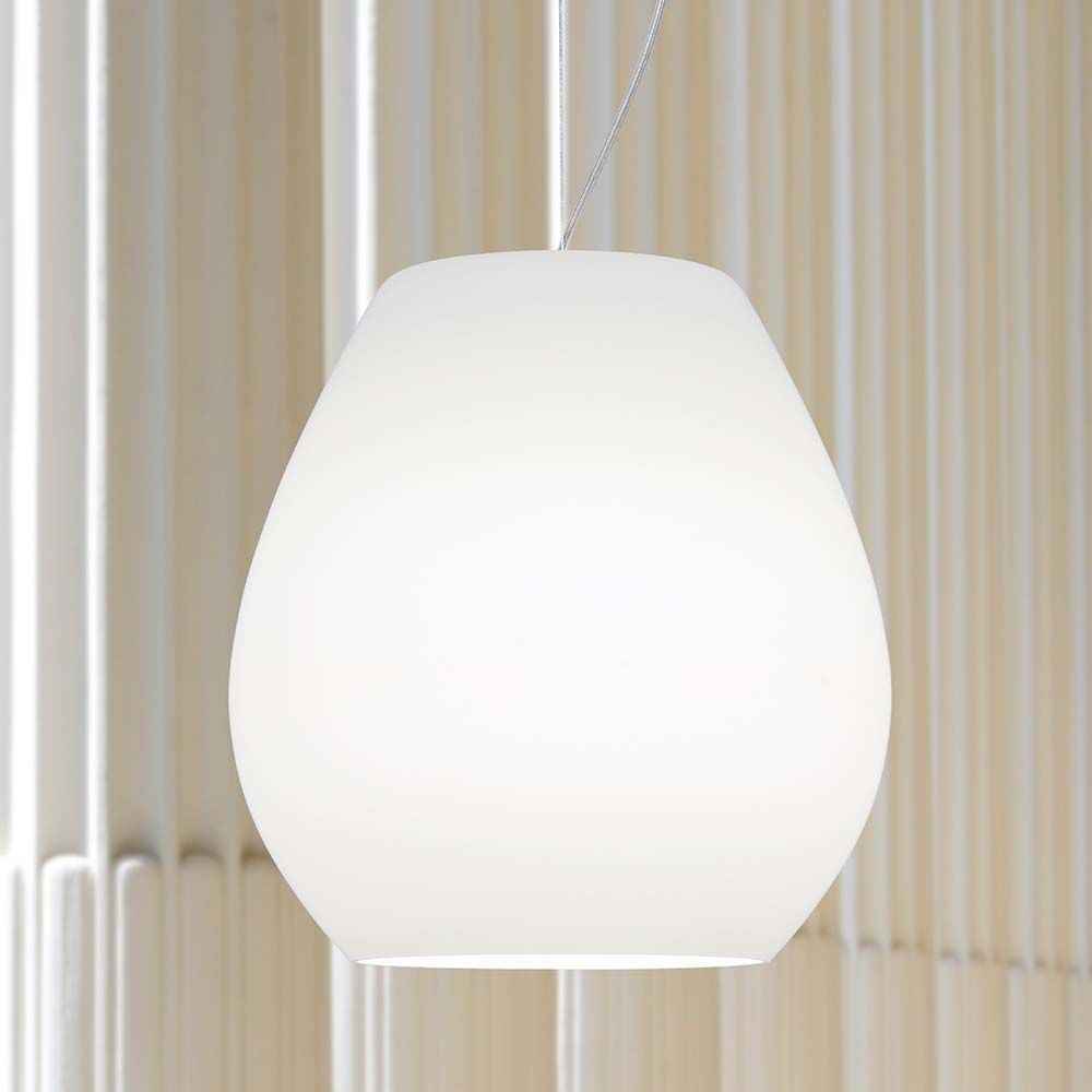 Bela Pendant Lamp | 2-Bulb E27 Socket, Mouth-Blown Glass Shade