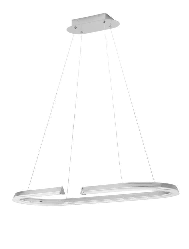 Elmo LED Pendant Light | Dimmable, Aluminum, 3500K Chrome