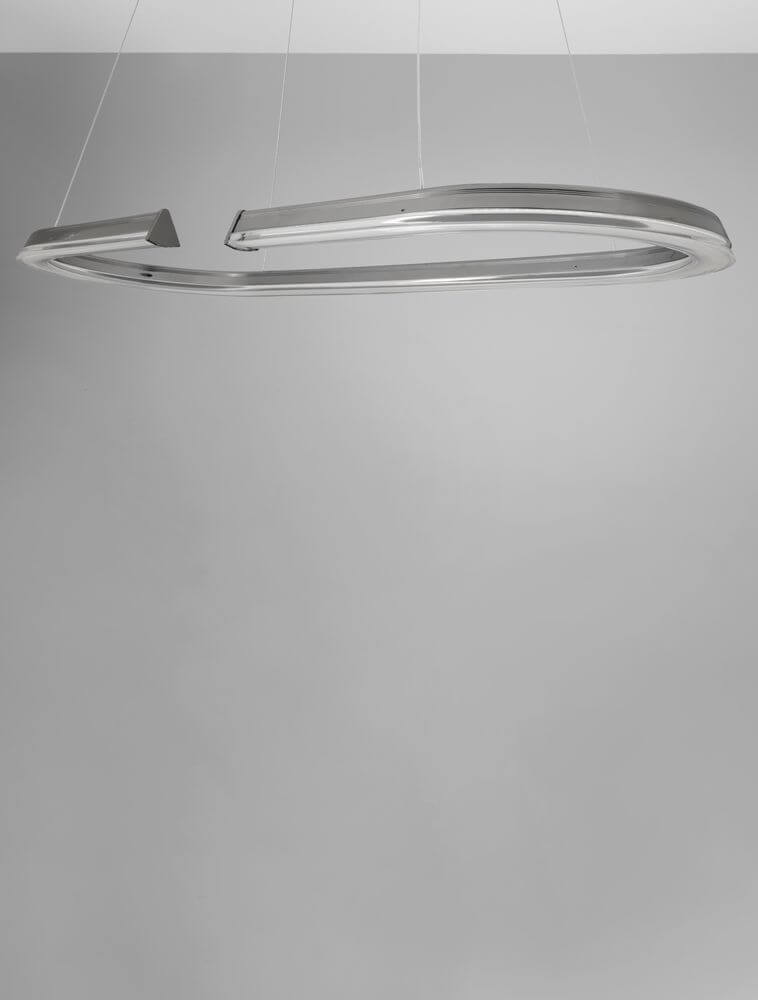 Elmo LED Pendant Light | Dimmable, Aluminum, 3500K Chrome