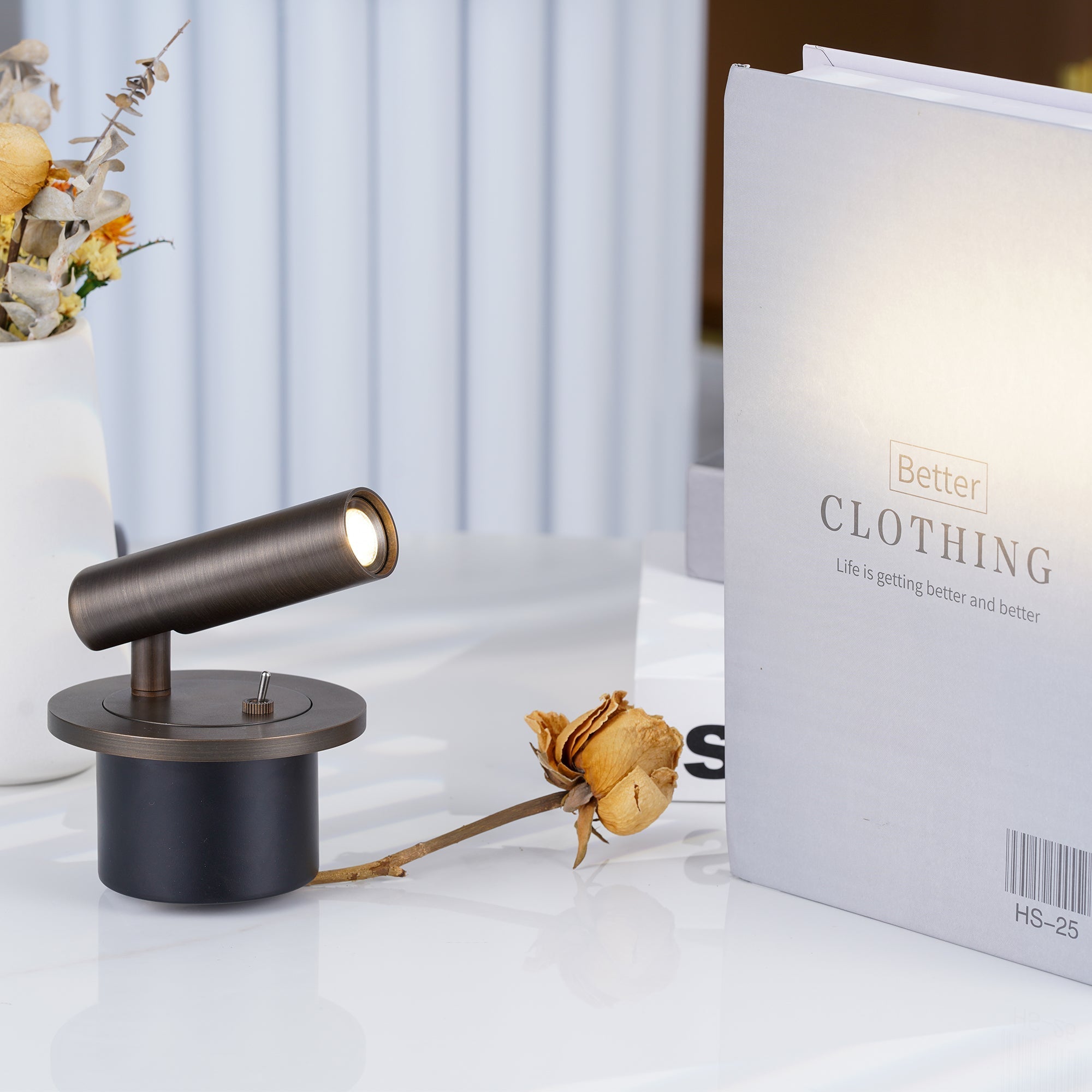 Luno LED Wandlamp | Verstelbare Spot, Warm Licht 3000K