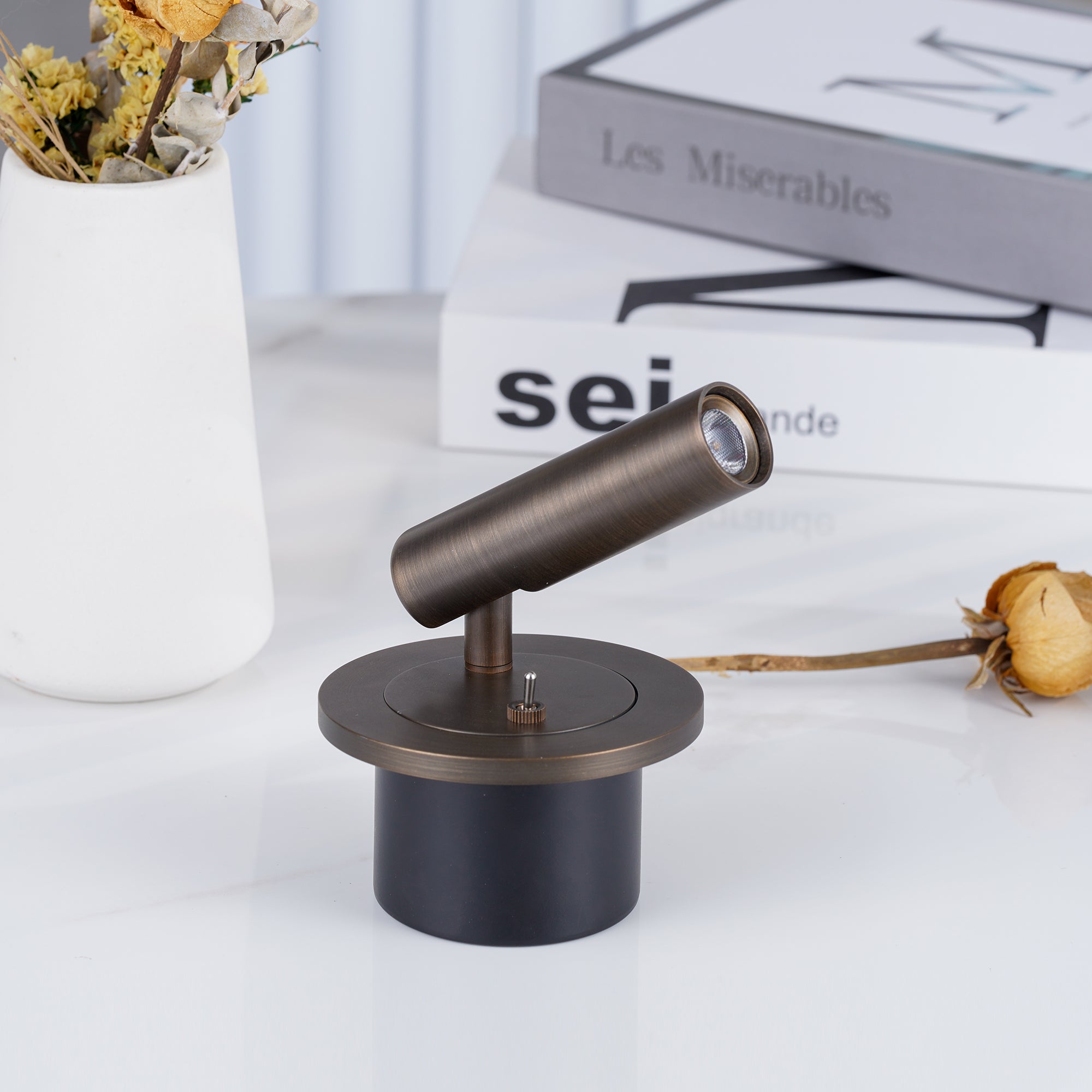 Luno LED Wandlamp | Verstelbare Spot, Warm Licht 3000K