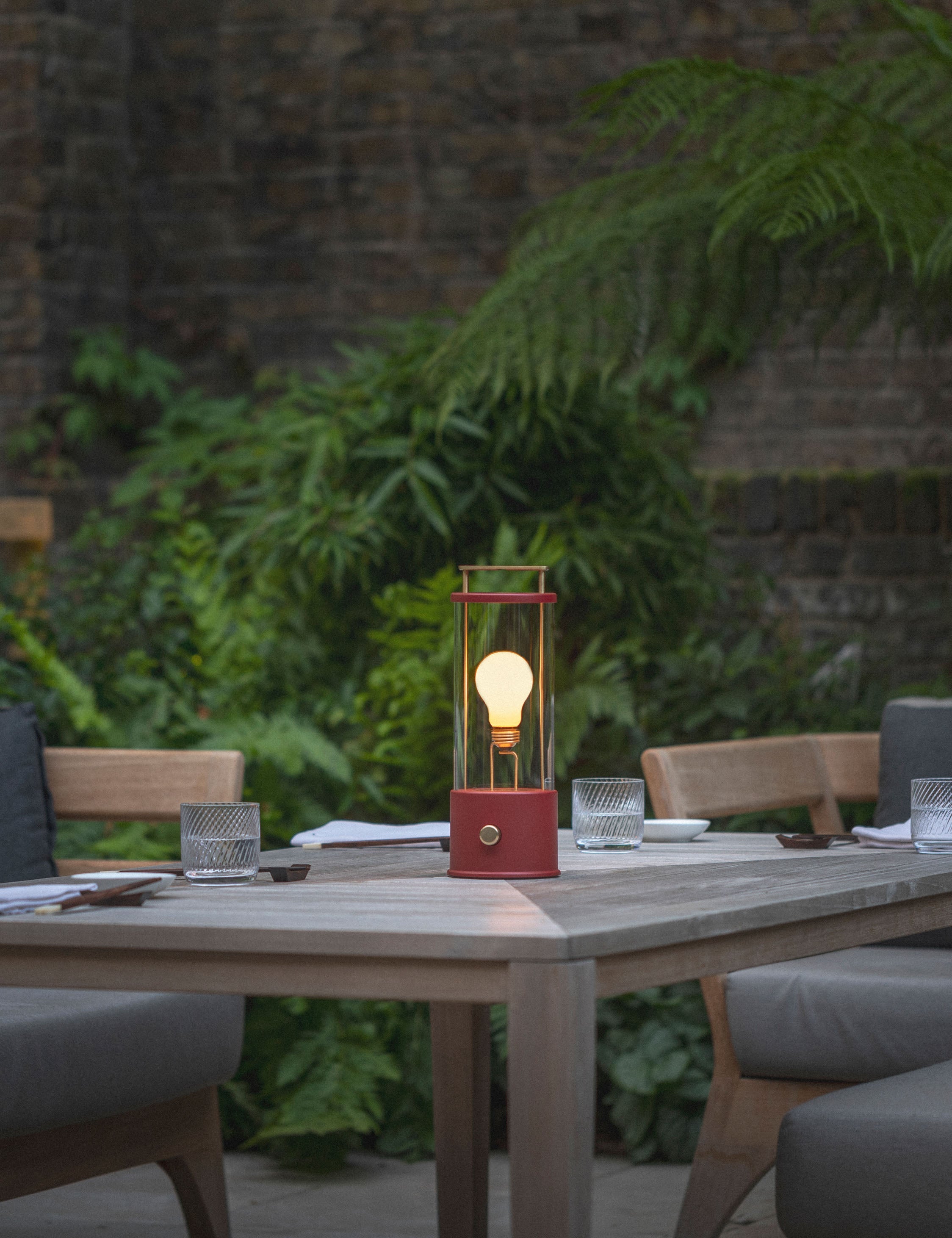 Bello Table Lamp | Brass Handle, Wireless Charging