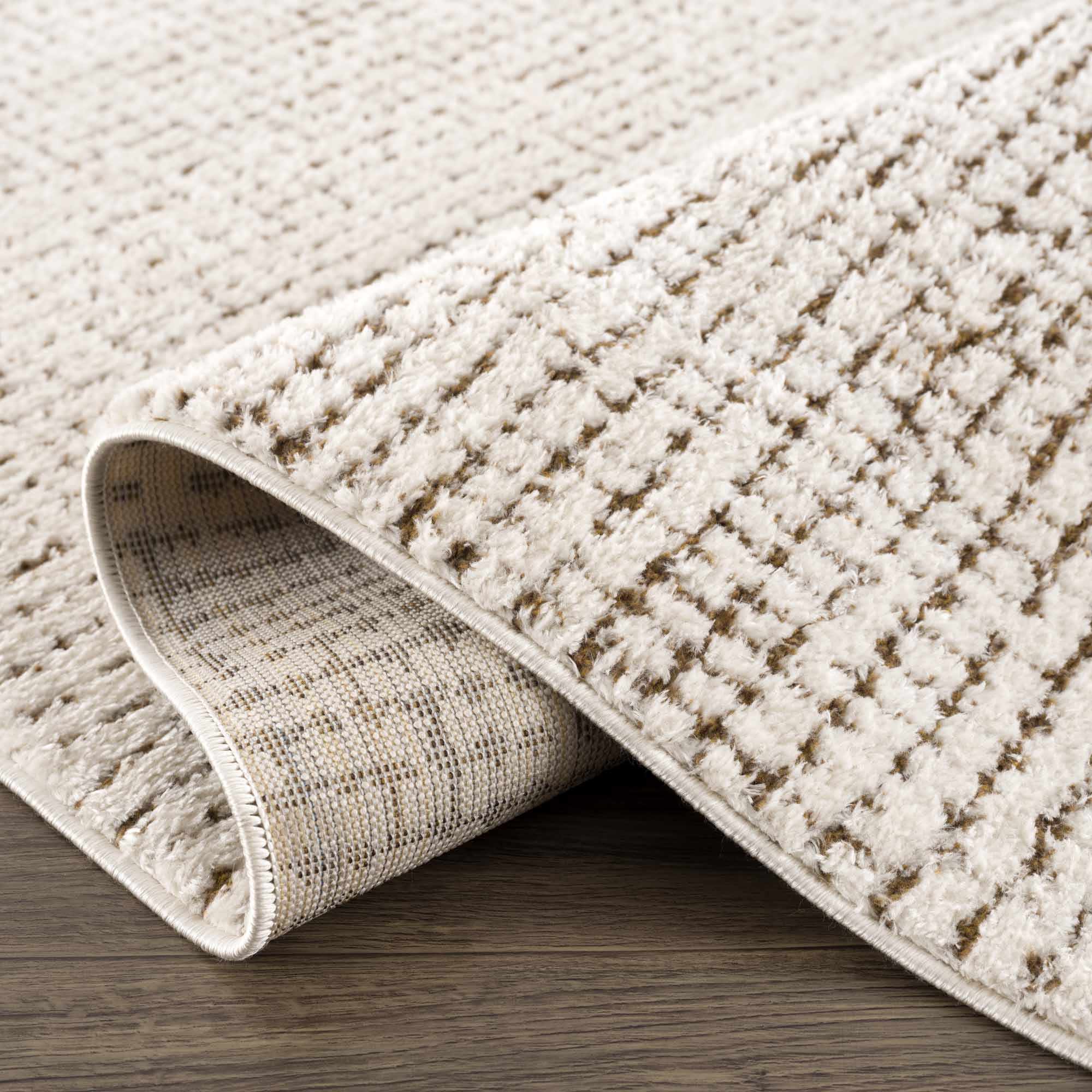 Bela Area Rug  High Pile, Machine Woven Polyester, Contemporary