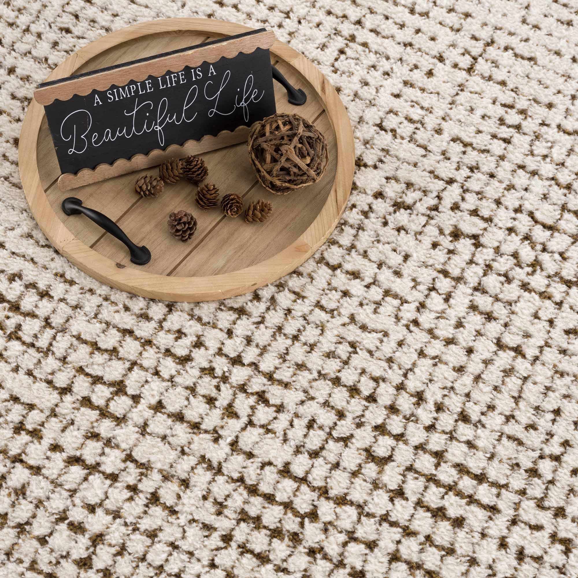 Bela Area Rug  High Pile, Machine Woven Polyester, Contemporary