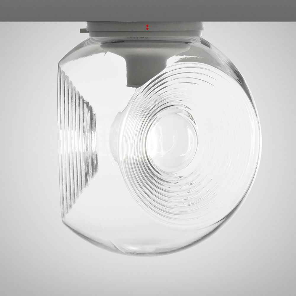 Bello Ceiling Lamp | White Satin Glass, Efficient Illumination