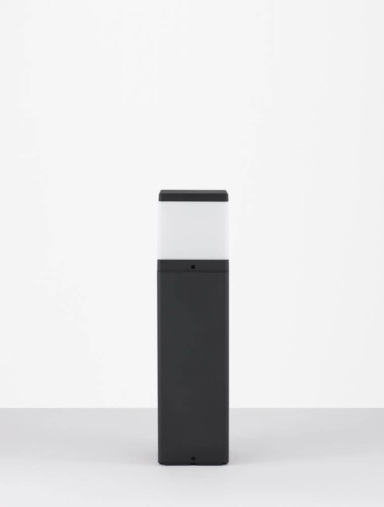 Ferro Outdoor Bollard Light | IP65 Waterproof, Dark Gray