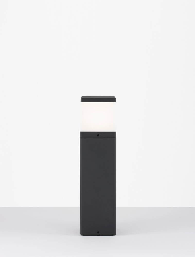 Ferro Outdoor Bollard Light | IP65 Waterproof, Dark Gray