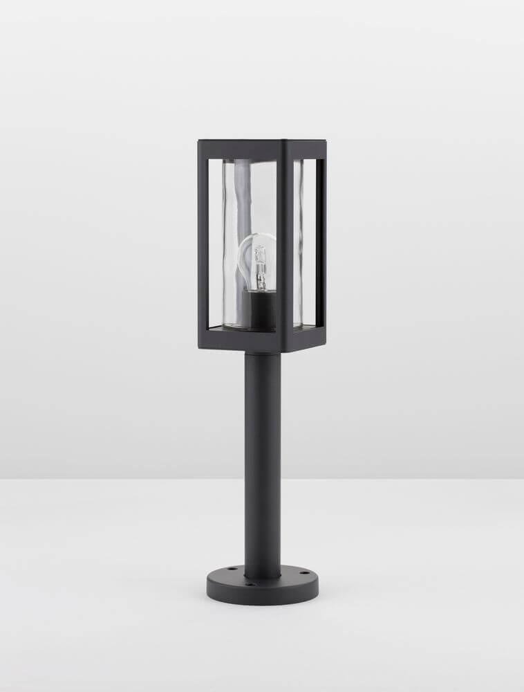 Figo Outdoor Floor Lamp | Dark Gray Aluminum, IP54 Weather-Resistant