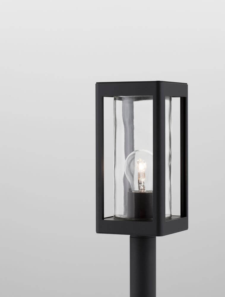 Figo Outdoor Floor Lamp | Dark Gray Aluminum, IP54 Weather-Resistant