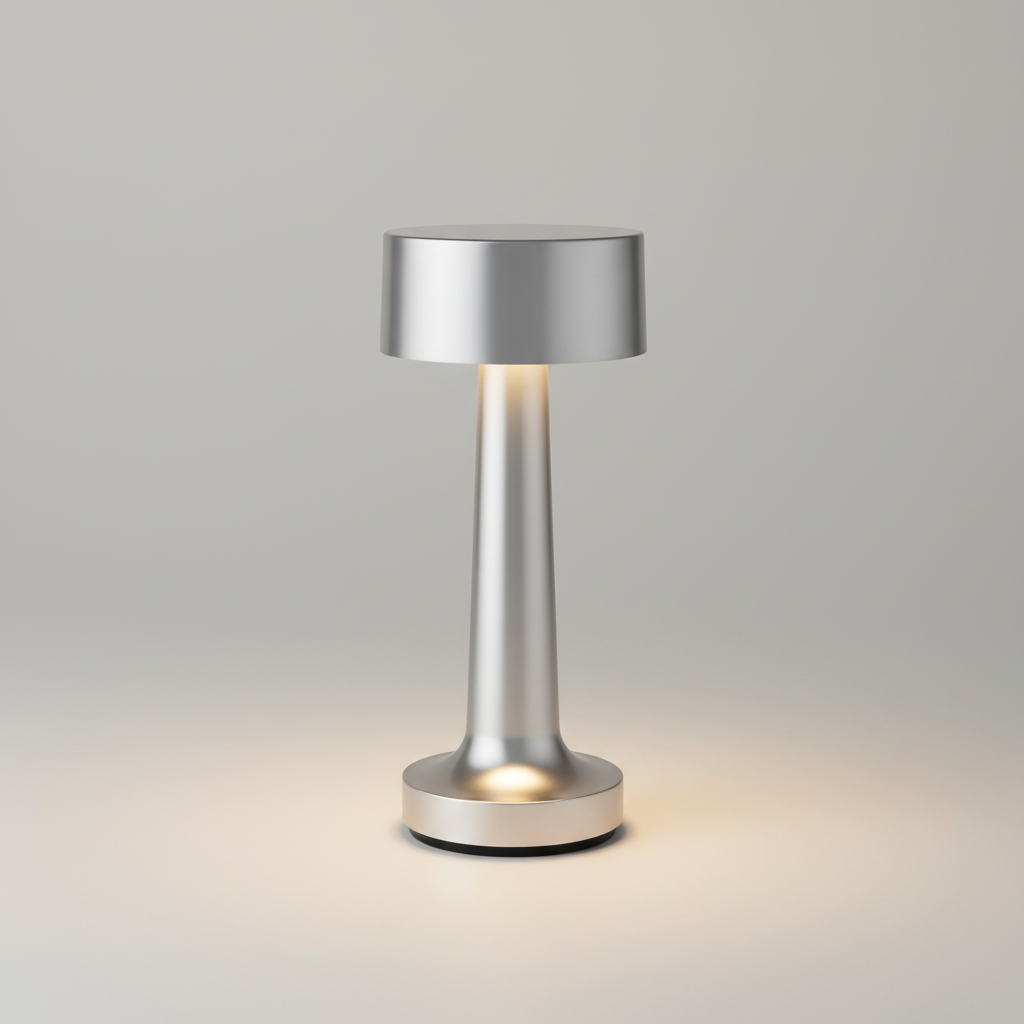 Breeze LED Tafellamp | Draadloos, Aluminium, Touchbediening