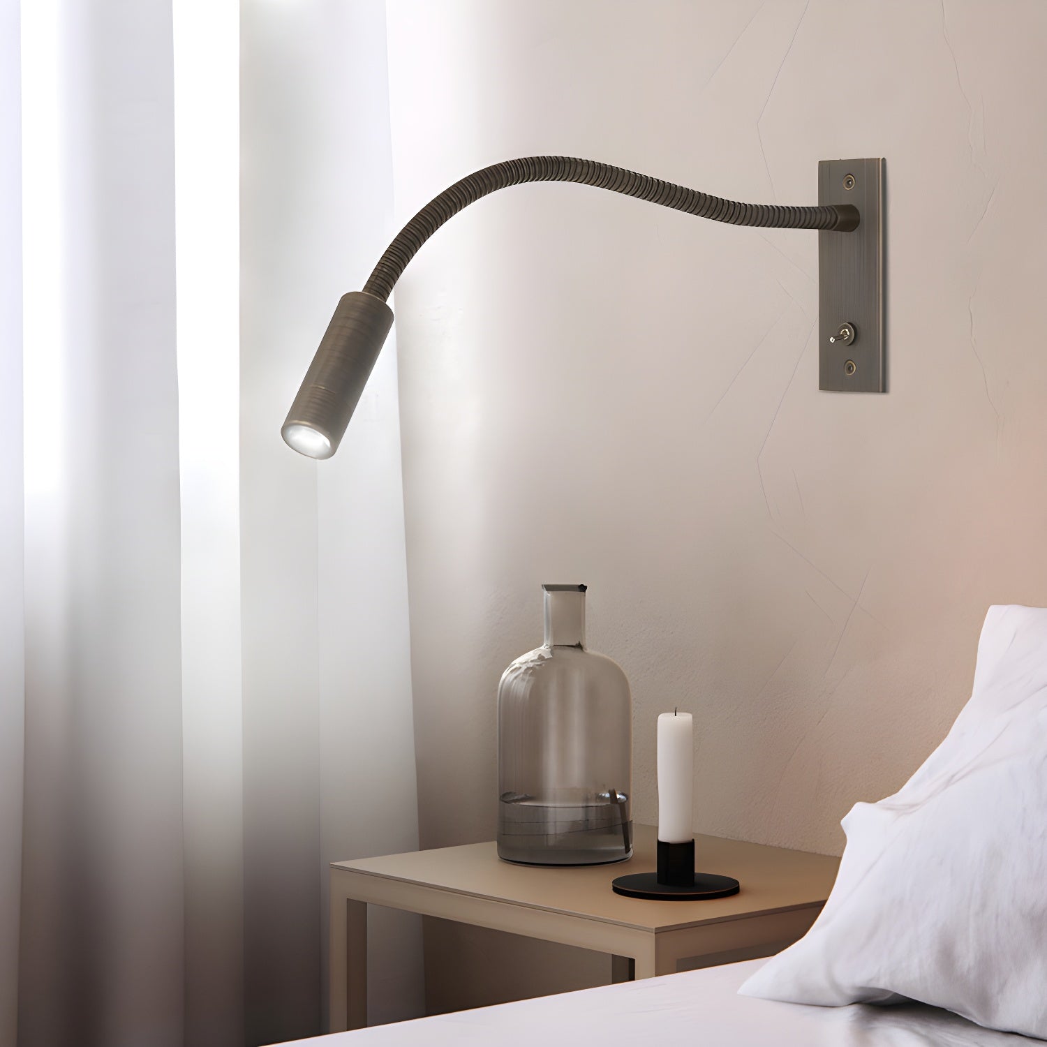 Brix LED Wandlamp | Flexibele Arm, Minimalistisch Design