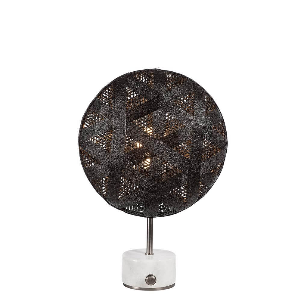 Bello Table Lamp | Hemp Shade, Rotary Dimmer