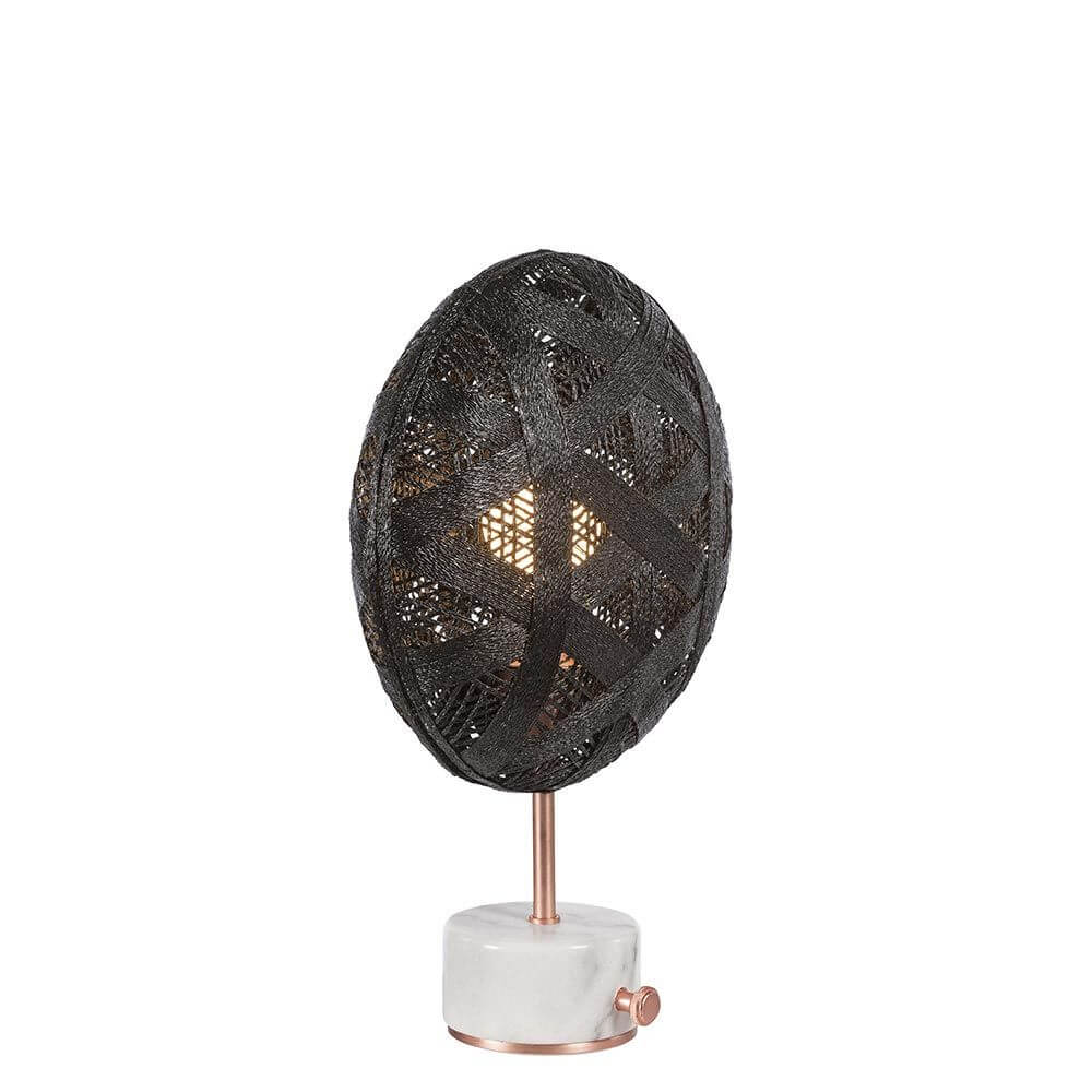 Bello Table Lamp | Hemp Shade, Rotary Dimmer