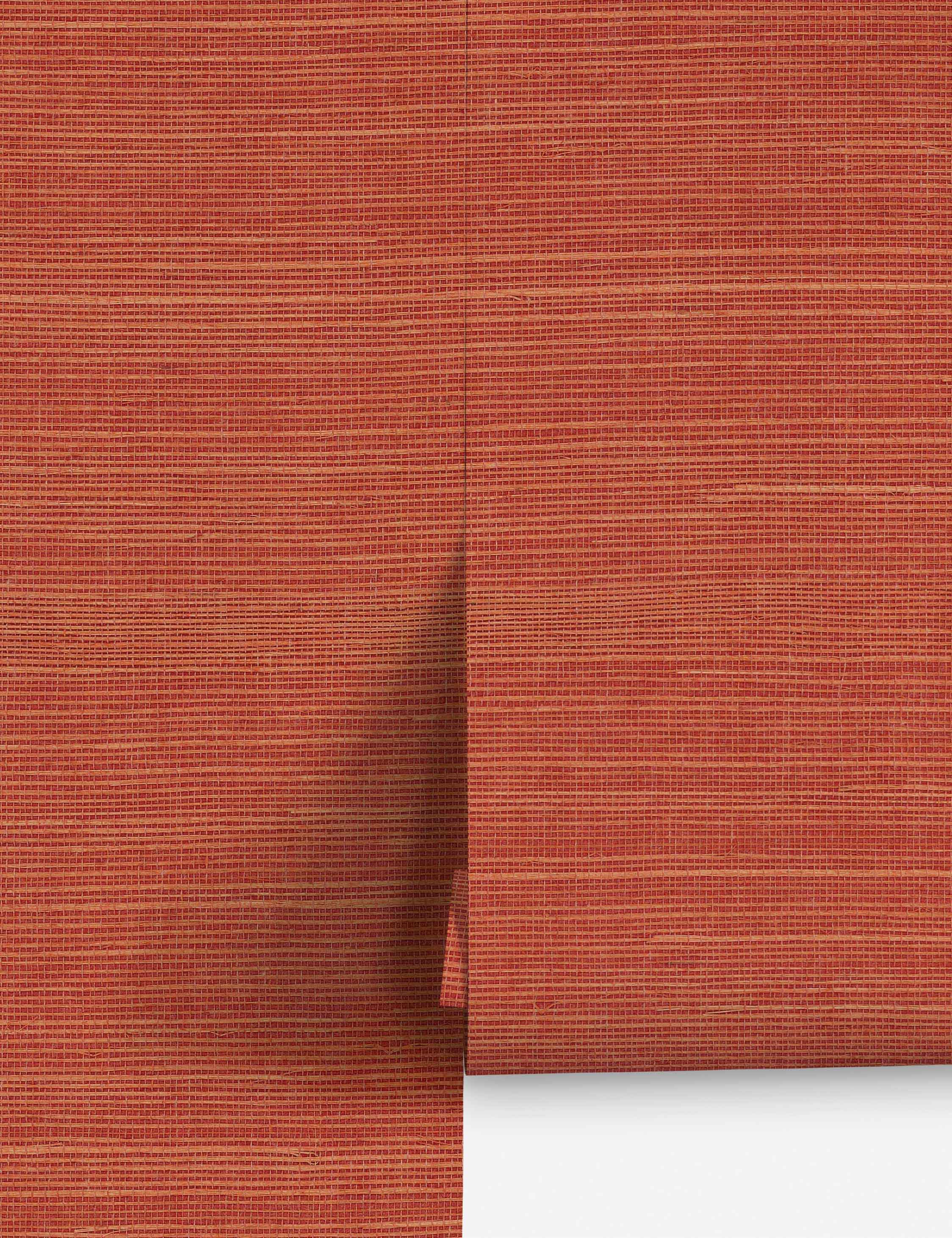 Bela Grasscloth Wallpaper | Woven Texture, Modern Palette