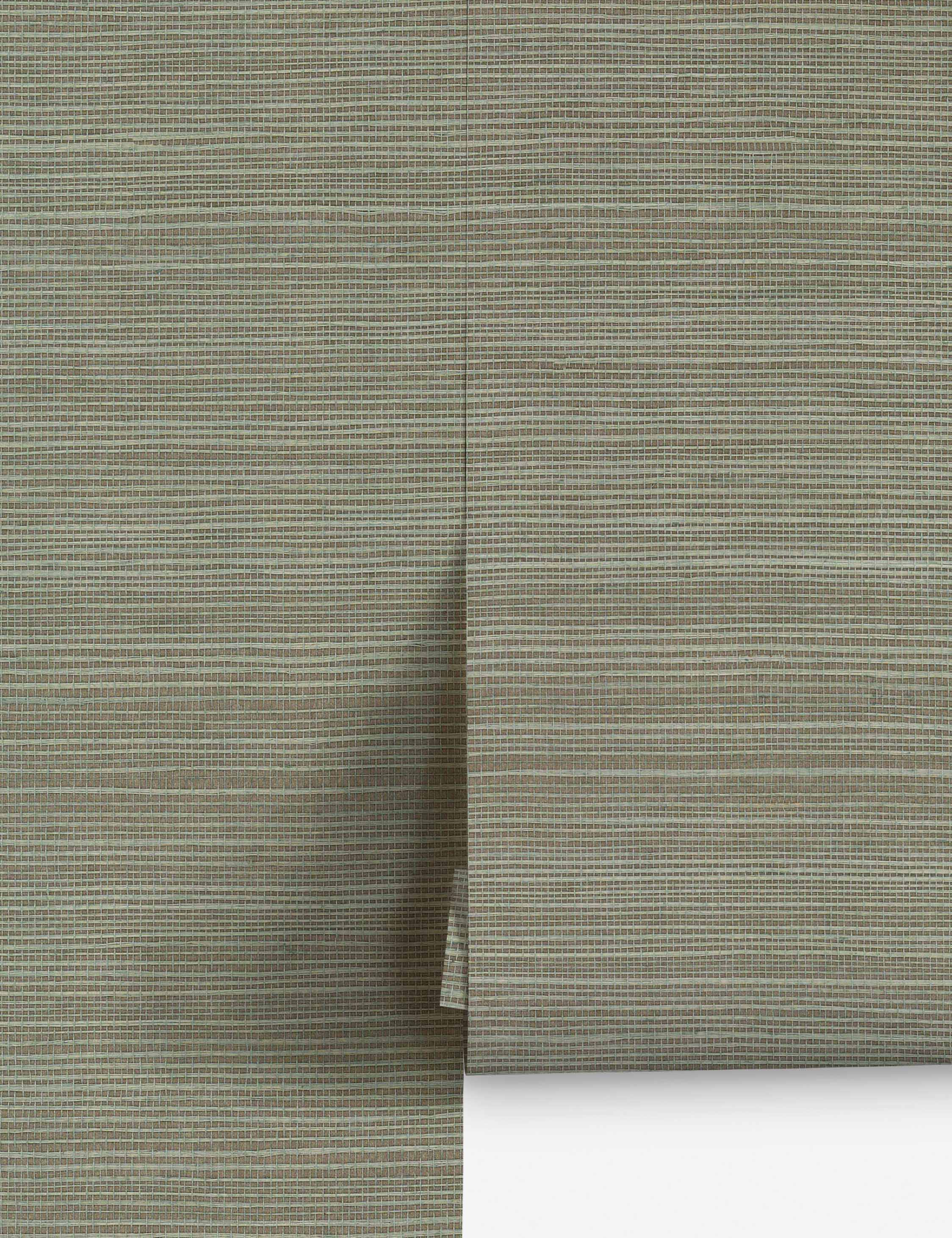 Bela Grasscloth Wallpaper | Woven Texture, Modern Palette
