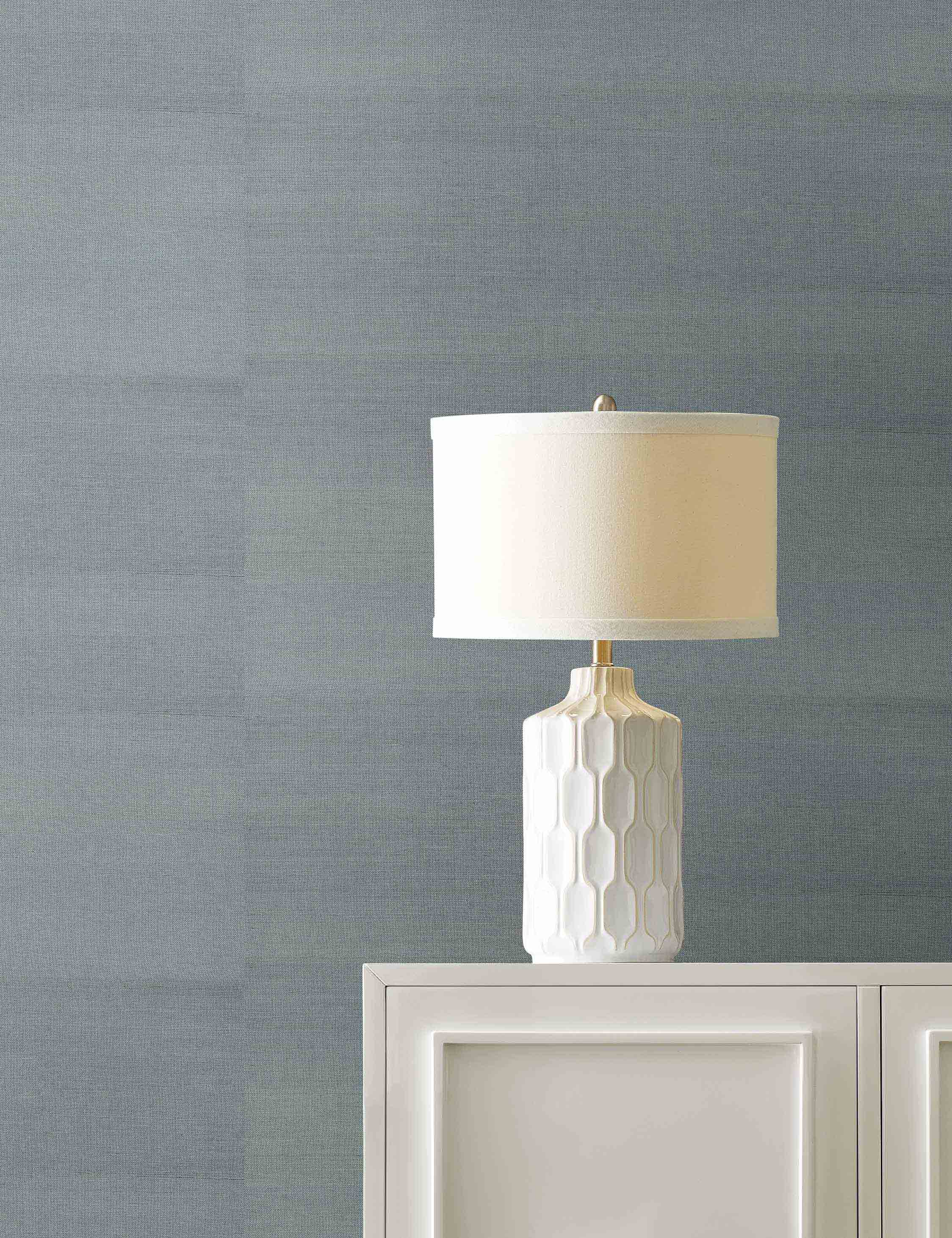 Bela Grasscloth Wallpaper | Woven Texture, Modern Palette