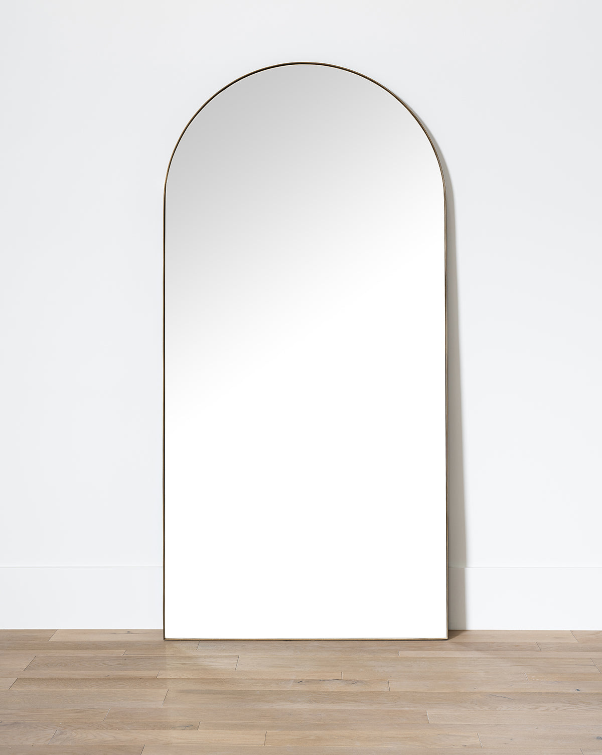 Gala Floor Mirror  Elegant Domed Top, 7 Feet Tall