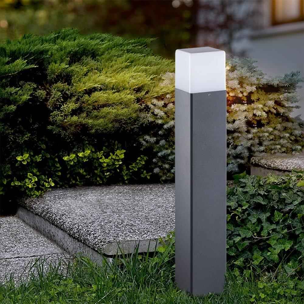 Belo Garden Bollard Lamp | 50cm IP44, Anthracite Finish